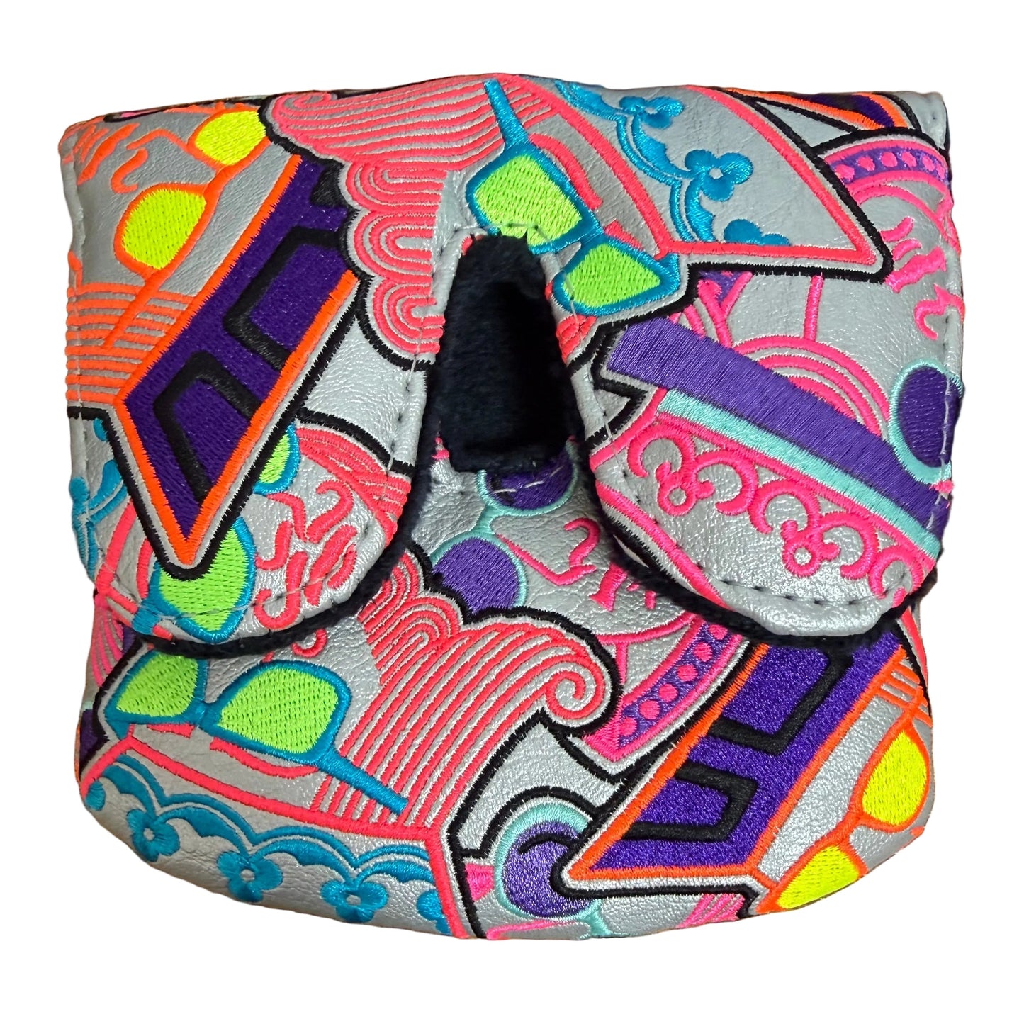 Swag Golf - Sherbet Stacked Royalty Boss Center Shafted Mallet Putter Headcover *opened, no bag*