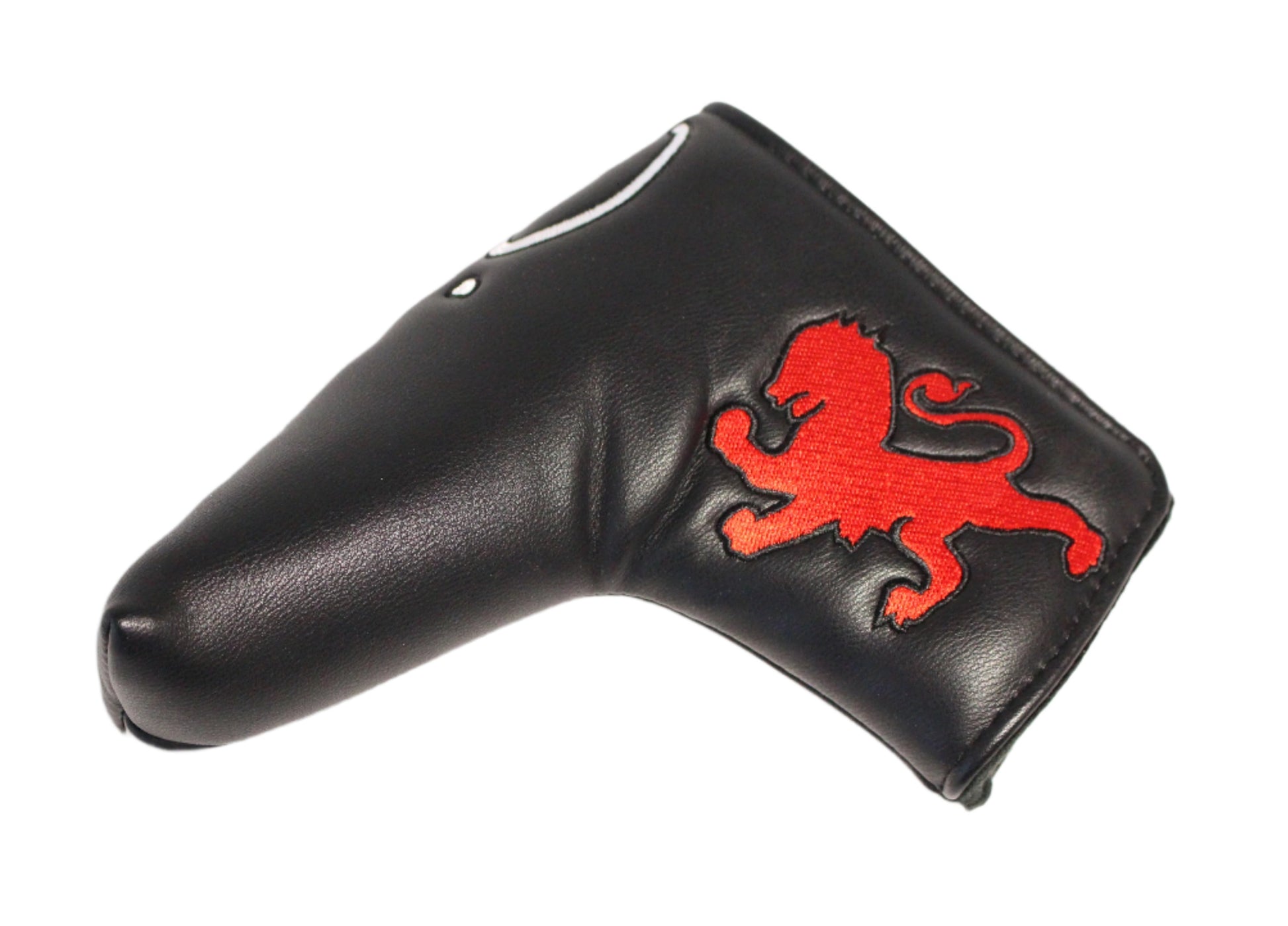 Piretti - Special Edition Circle P Black/Red Blade Putter Headcover - The Golf Guys Online