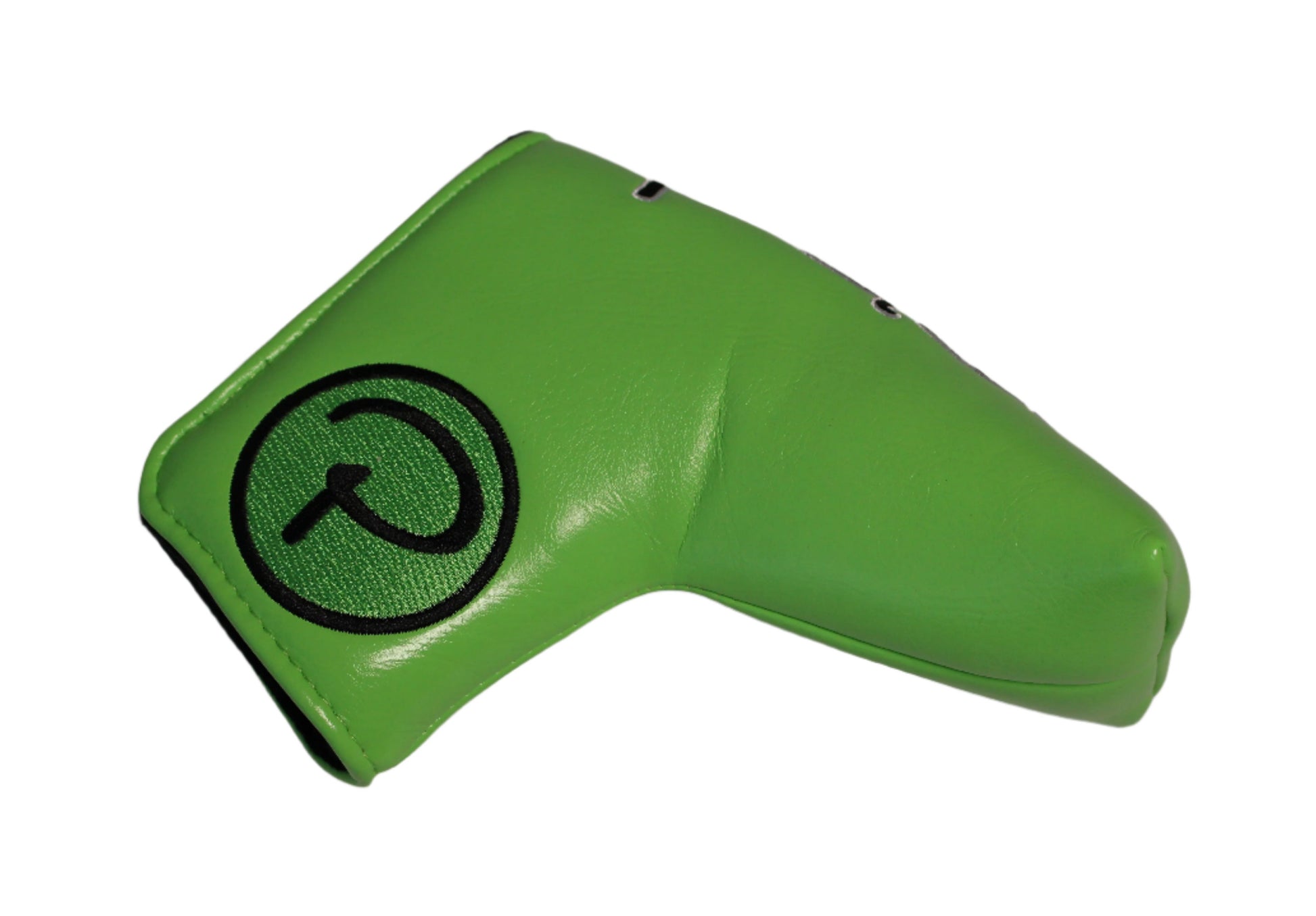 Piretti - Special Edition Circle P Green/Black Blade Putter Headcover - The Golf Guys Online