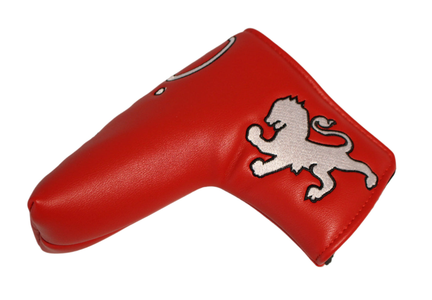 Piretti - Special Edition Circle P Red/White Blade Putter Headcover - The Golf Guys Online