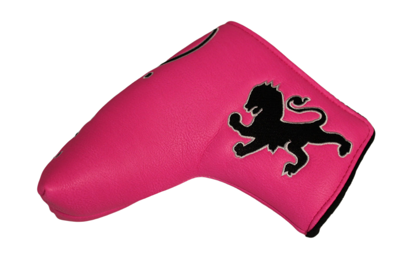 Piretti - Special Edition Circle P Pink/Black Blade Putter Headcover - The Golf Guys Online