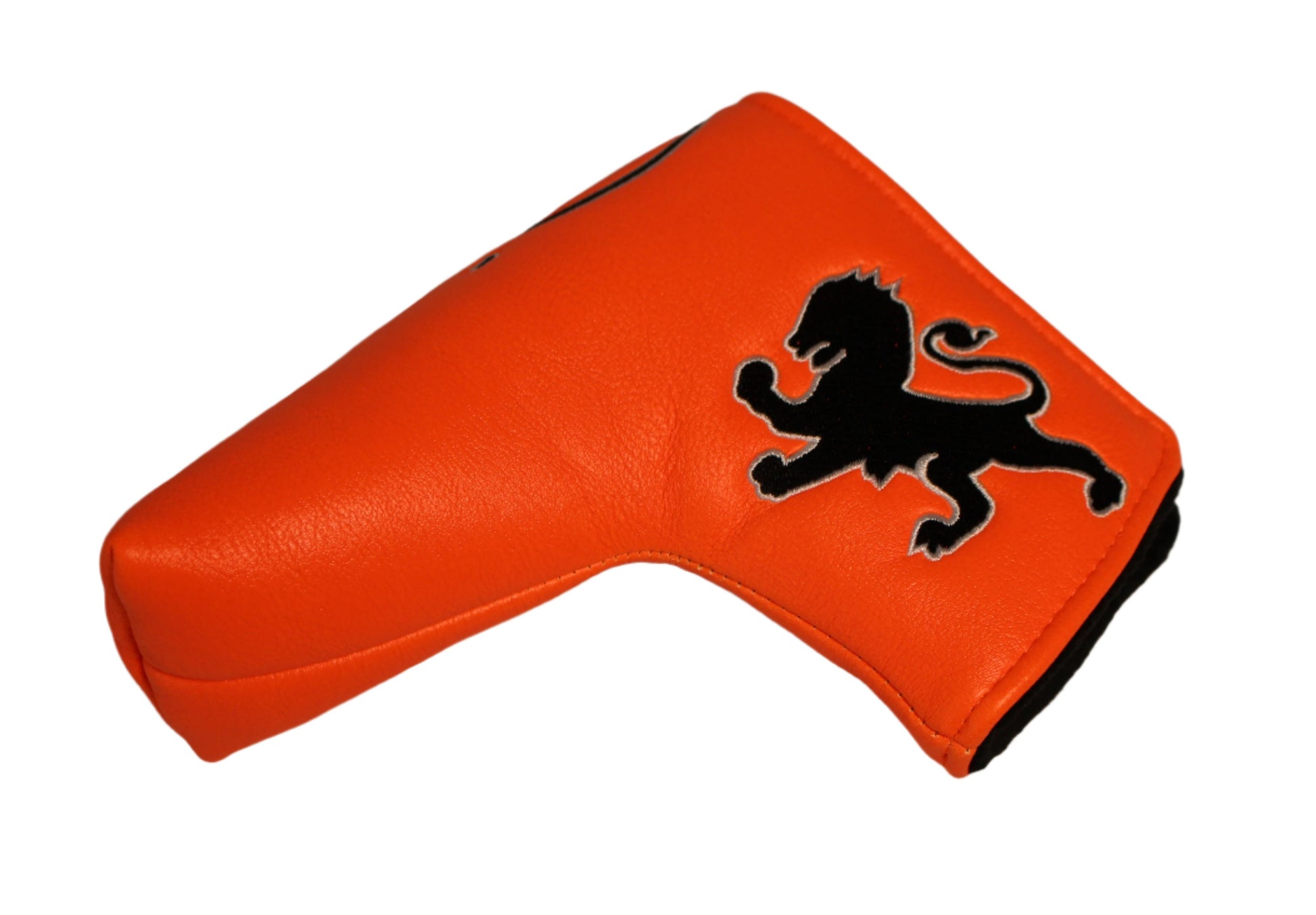 Piretti - Special Edition Circle P Orange/Black Blade Putter Headcover - The Golf Guys Online