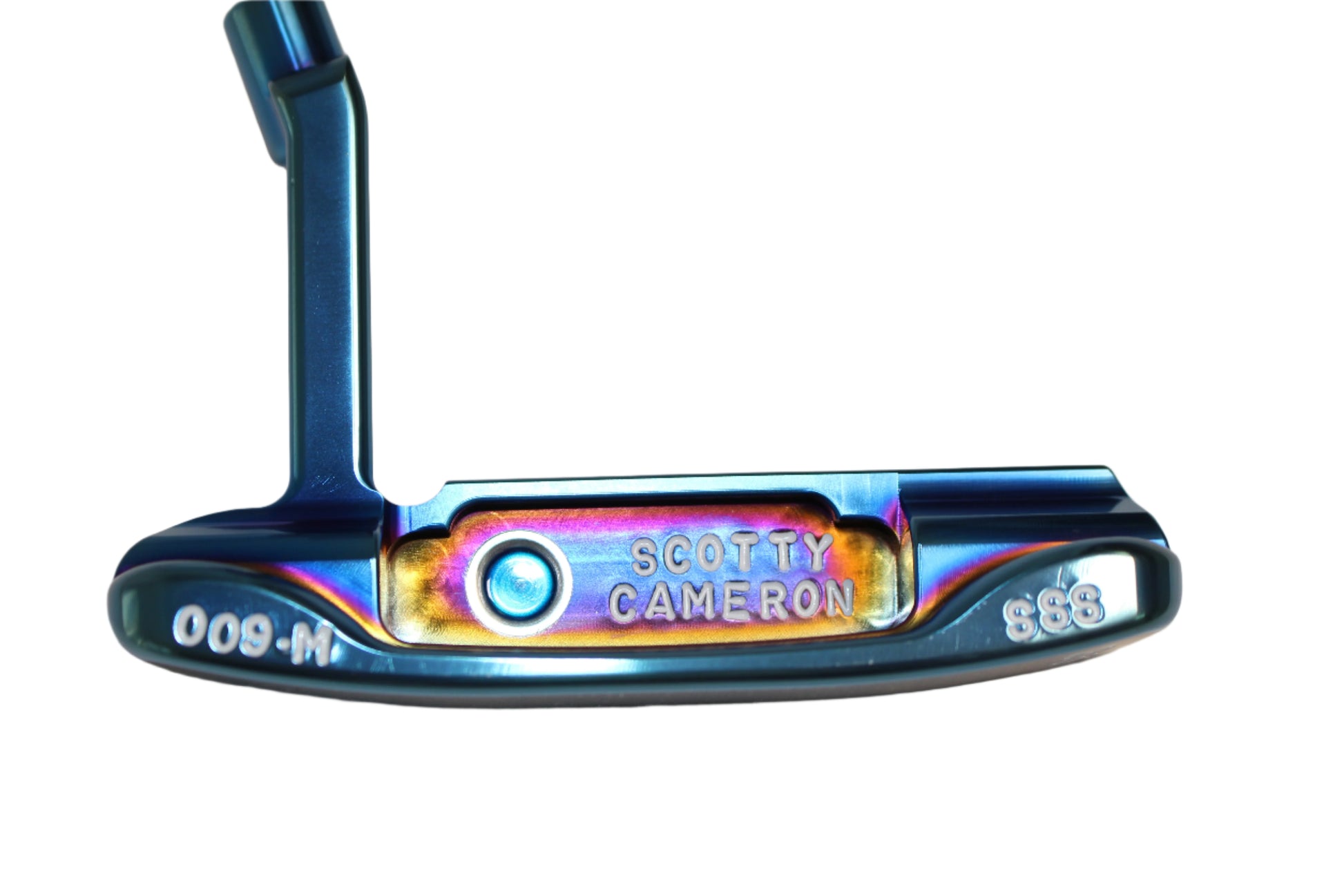 Scotty Cameron - Tour Only Blue Pearl SSS Masterful 009.M Circle T 350G Blade Putter - The Golf Guys Online