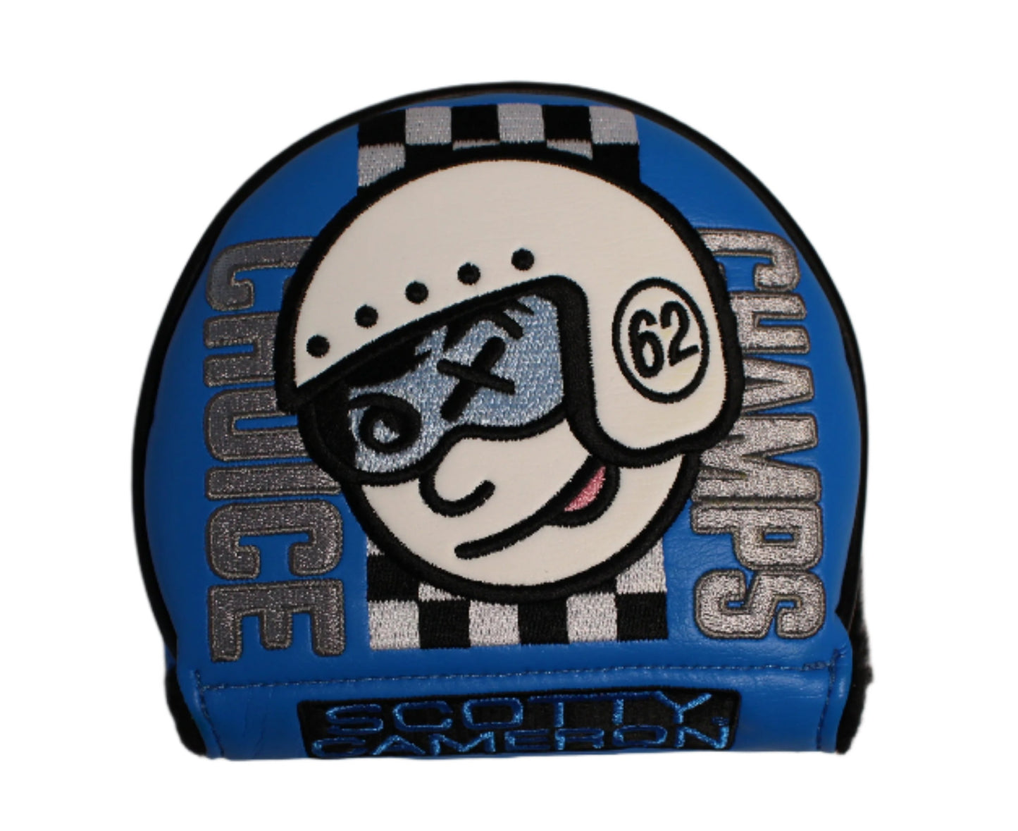 Scotty Cameron - Johnny Racer Champs Choice Blue Mid-Round Mallet Putter Headcover - The Golf Guys Online