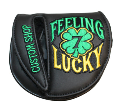 Scotty Cameron - Custom Shop Feeling Lucky Four Leaf Mid-Round Mallet Putter Headcover - The Golf Guys Online