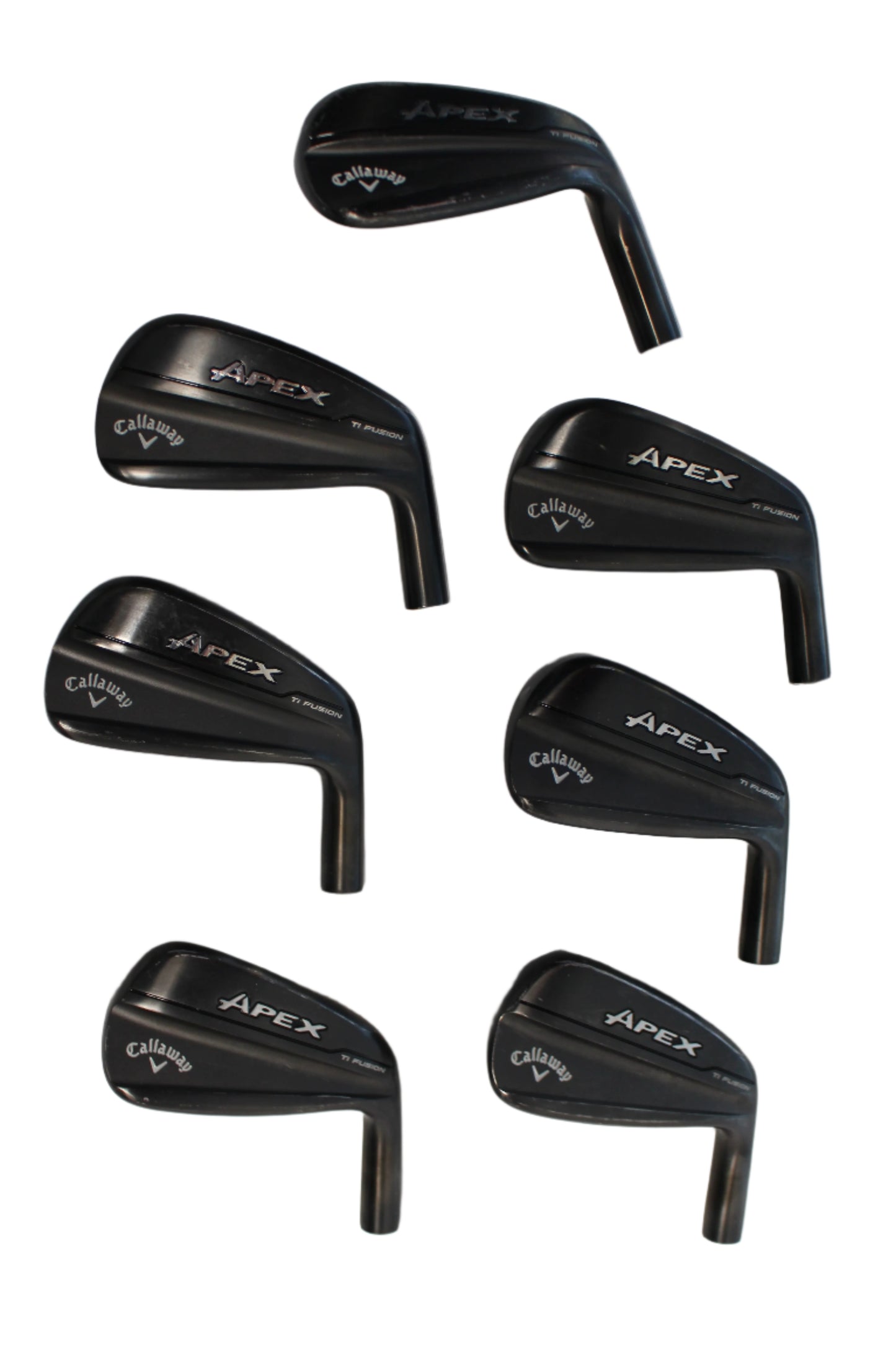 Pre-Owned Callaway Apex Ti Fusion Blacked Out 5-PW, AW Heads (Average) - The Golf Guys Online