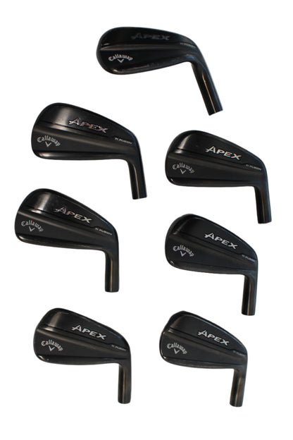 Pre-Owned Callaway Apex Ti Fusion Blacked Out 5-PW, AW Heads (Average) - The Golf Guys Online