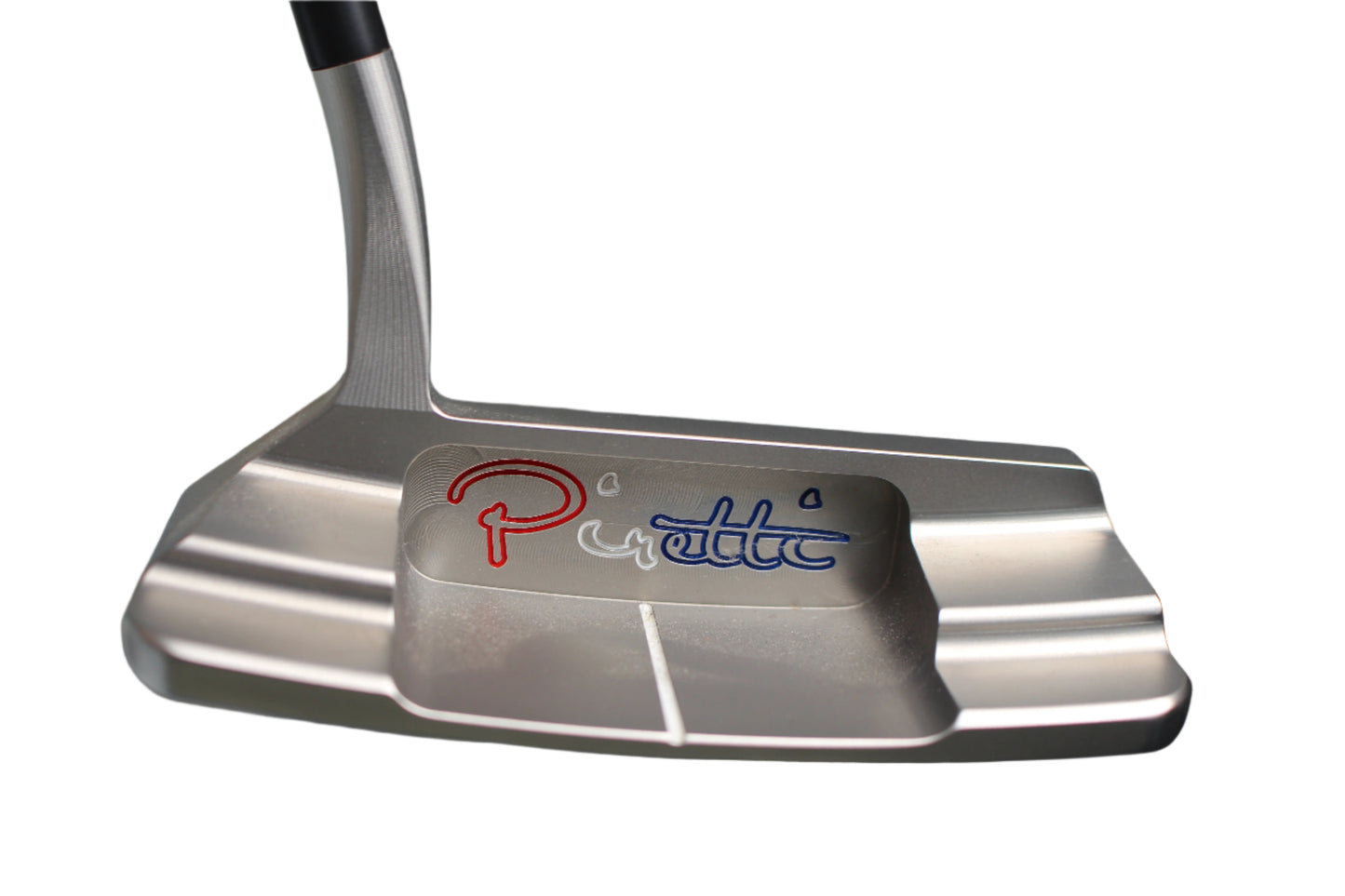 Pre-Owned Piretti Lucca (USA Milled) (Red/White/Blue) 303SS Blade Putter w/ Stability Shaft (Mint) - The Golf Guys Online
