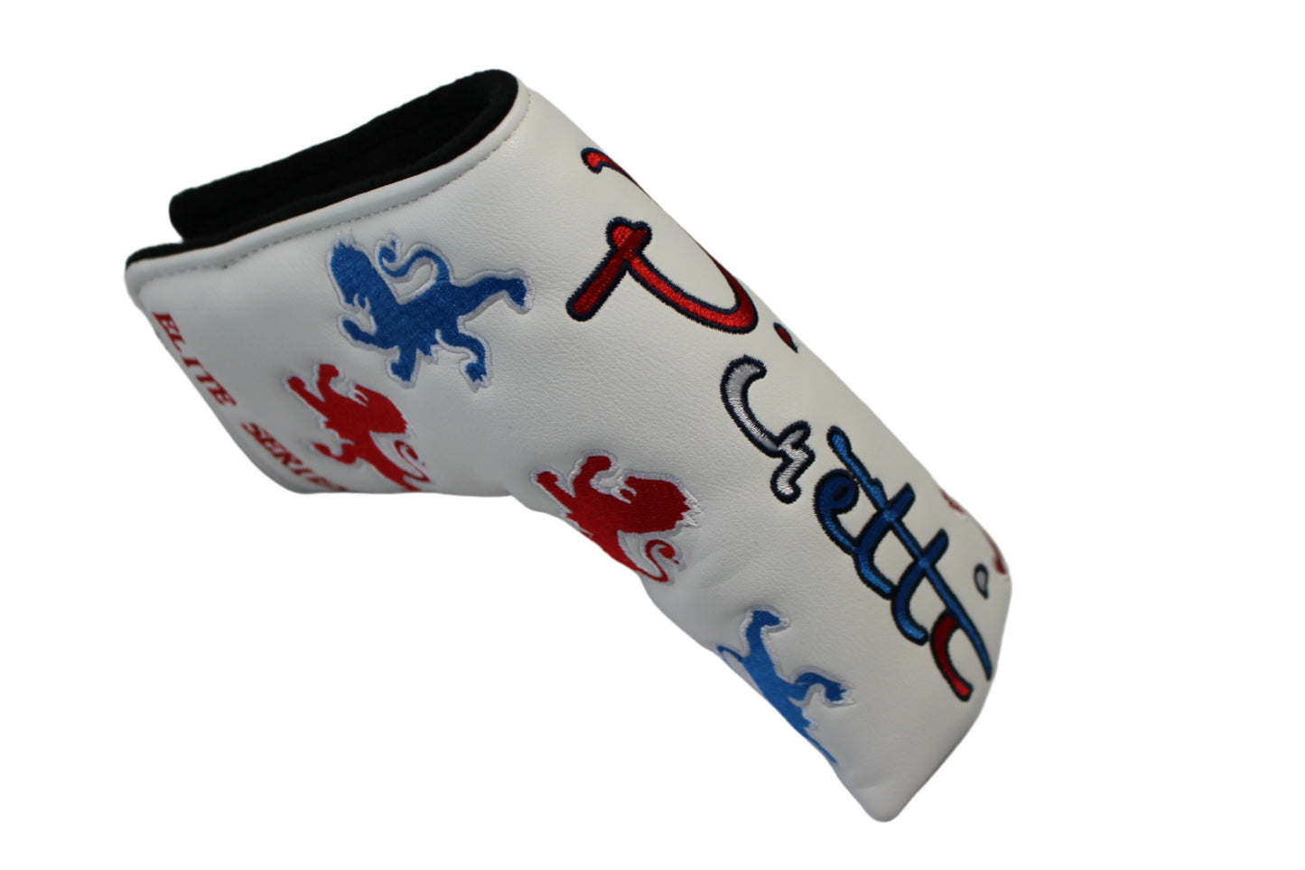 Pre-Owned Piretti Lucca (USA Milled) (Red/White/Blue) 303SS Blade Putter w/ Stability Shaft (Mint) - The Golf Guys Online