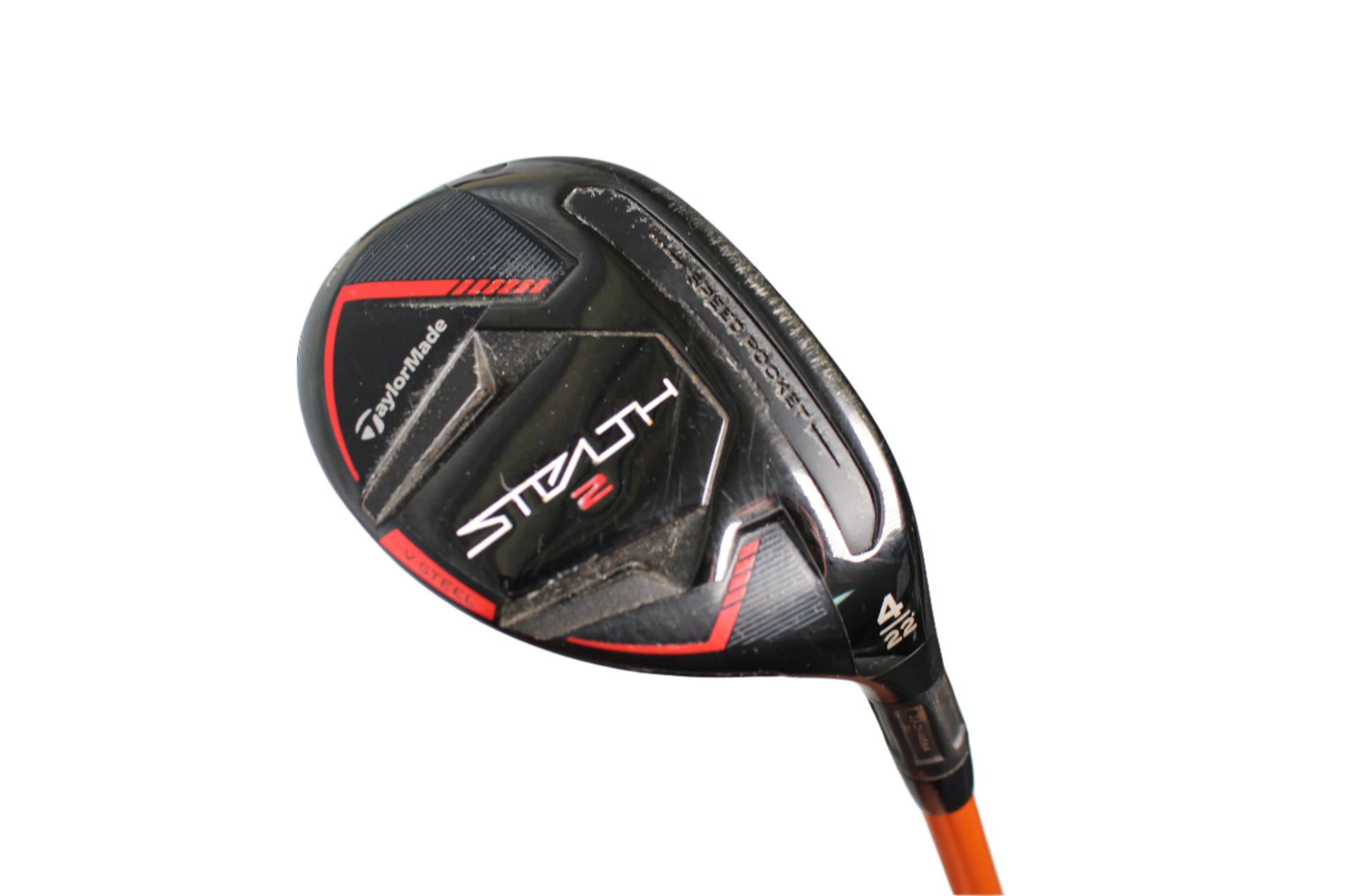 Pre-Owned TaylorMade Stealth 2: 4 Hybrid (22.0) w/ Graphite Design Tour AD Orange DI-75 S (Stiff) (40.0 Inch) Shaft (Average) - The Golf Guys Online