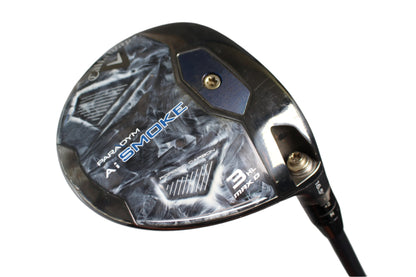 Pre-Owned Callaway Paradym Ai Smoke Max D (16.5) 3 HL Fairway Wood w/ AutoFlex Yellow SF405 (85-100mph)(Regular)(44.25 Inch) Shaft (Above Average) - The Golf Guys Online
