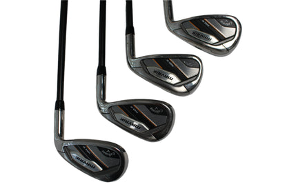 Pre-Owned Callaway Mavrik Max W: 7-PW Ladies Iron Set w/ UST Mamiya Helium 50 L (Ladies) Shafts (Average) - The Golf Guys Online