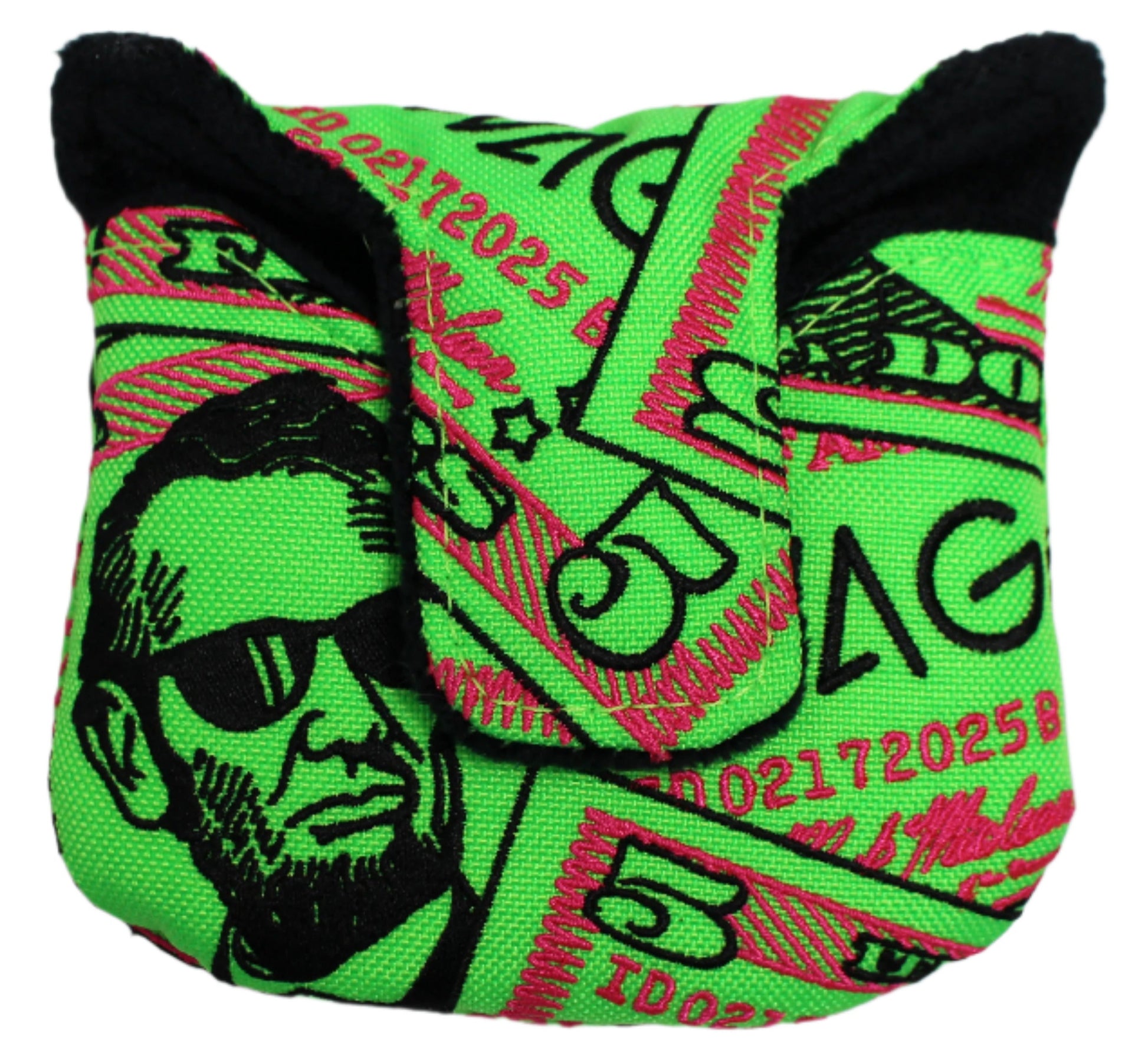 Swag Golf - Almighty Dollar 5.0 Lincoln Mallet Putter Headcover *opened, no bag* - The Golf Guys Online