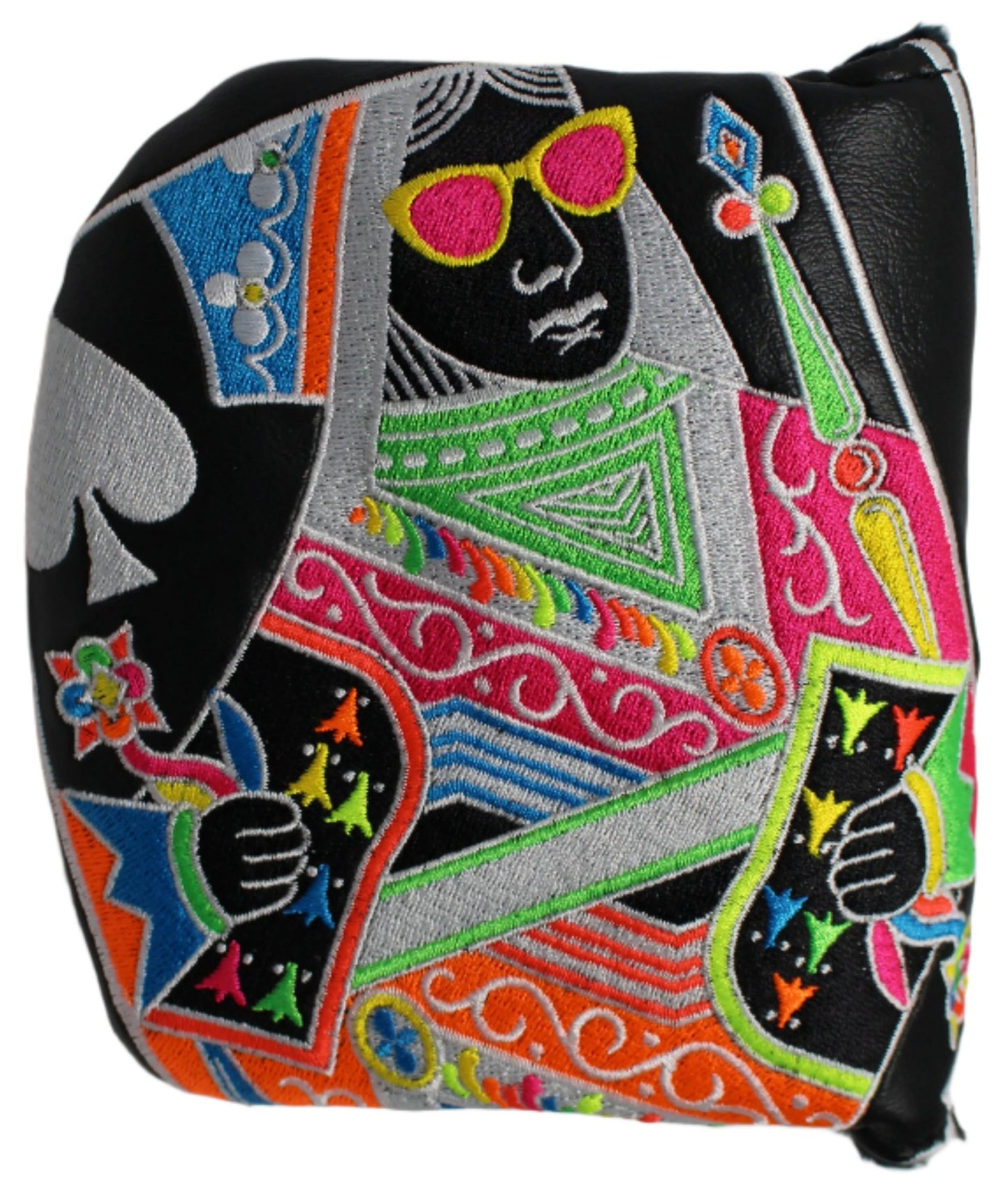 Swag Golf - Mystery Box Wildcard Rainbow Queen of Spades Mallet Putter Headcover *opened, no bag* - The Golf Guys Online