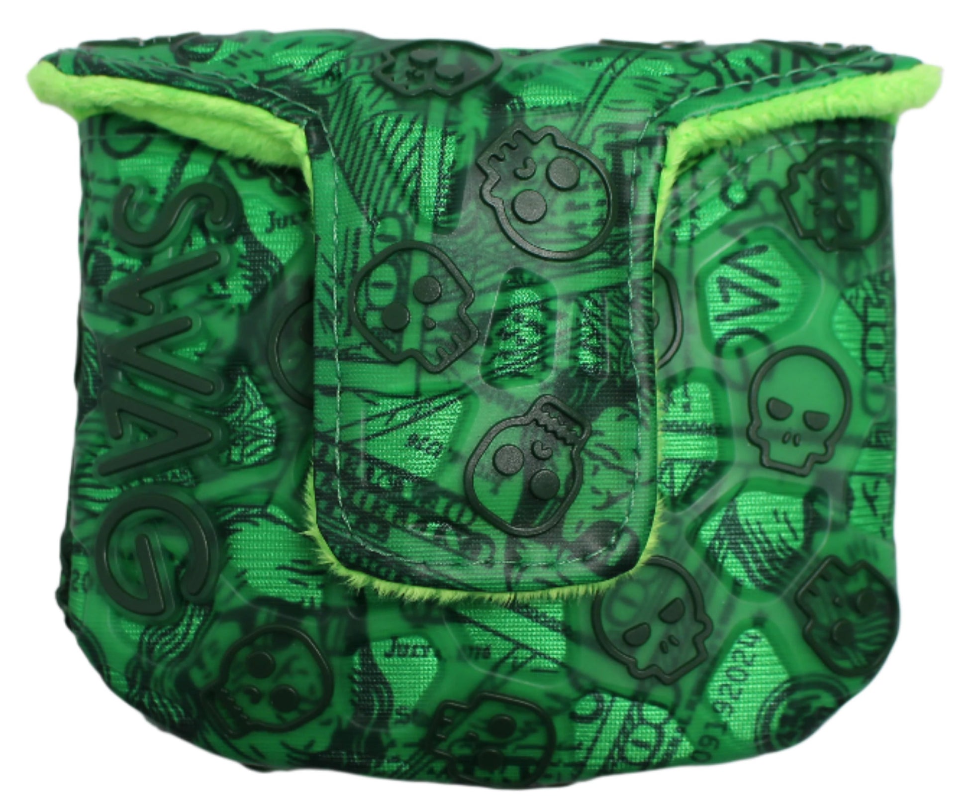 Swag Golf - Dollar Bills Skull TPU Mallet Putter Headcover *opened, no bag* - The Golf Guys Online