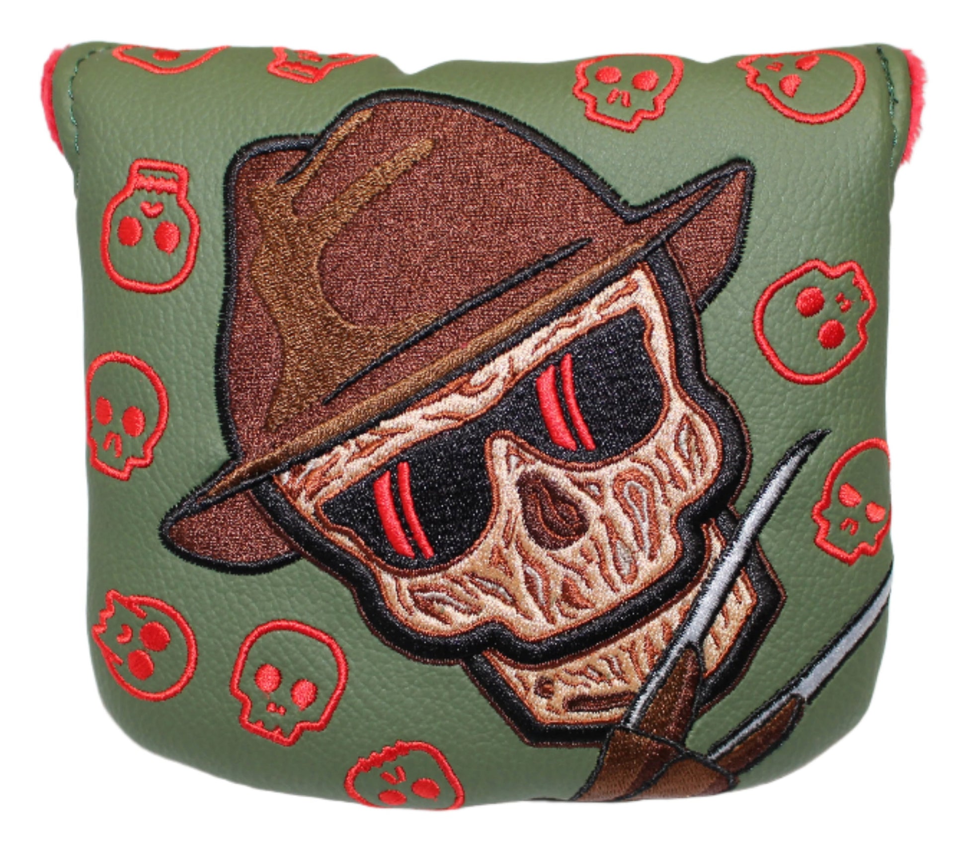 Swag Golf - COTM Freddy Nightmare On Elm Street Mallet Putter Headcover *opened, no bag* - The Golf Guys Online