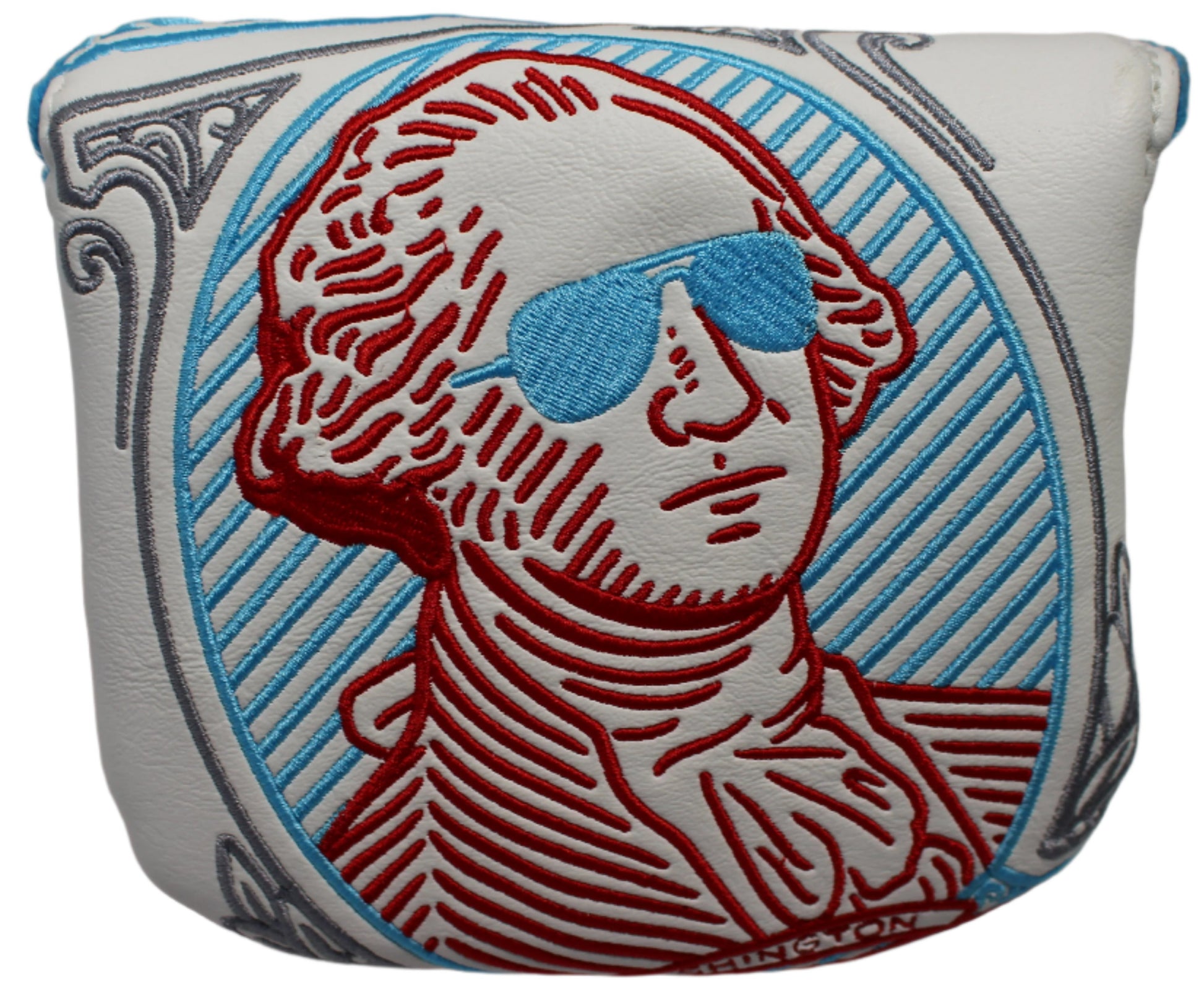 Swag Golf - Gigantic George White Starter Box Mallet Putter Headcover *opened, no bag* - The Golf Guys Online