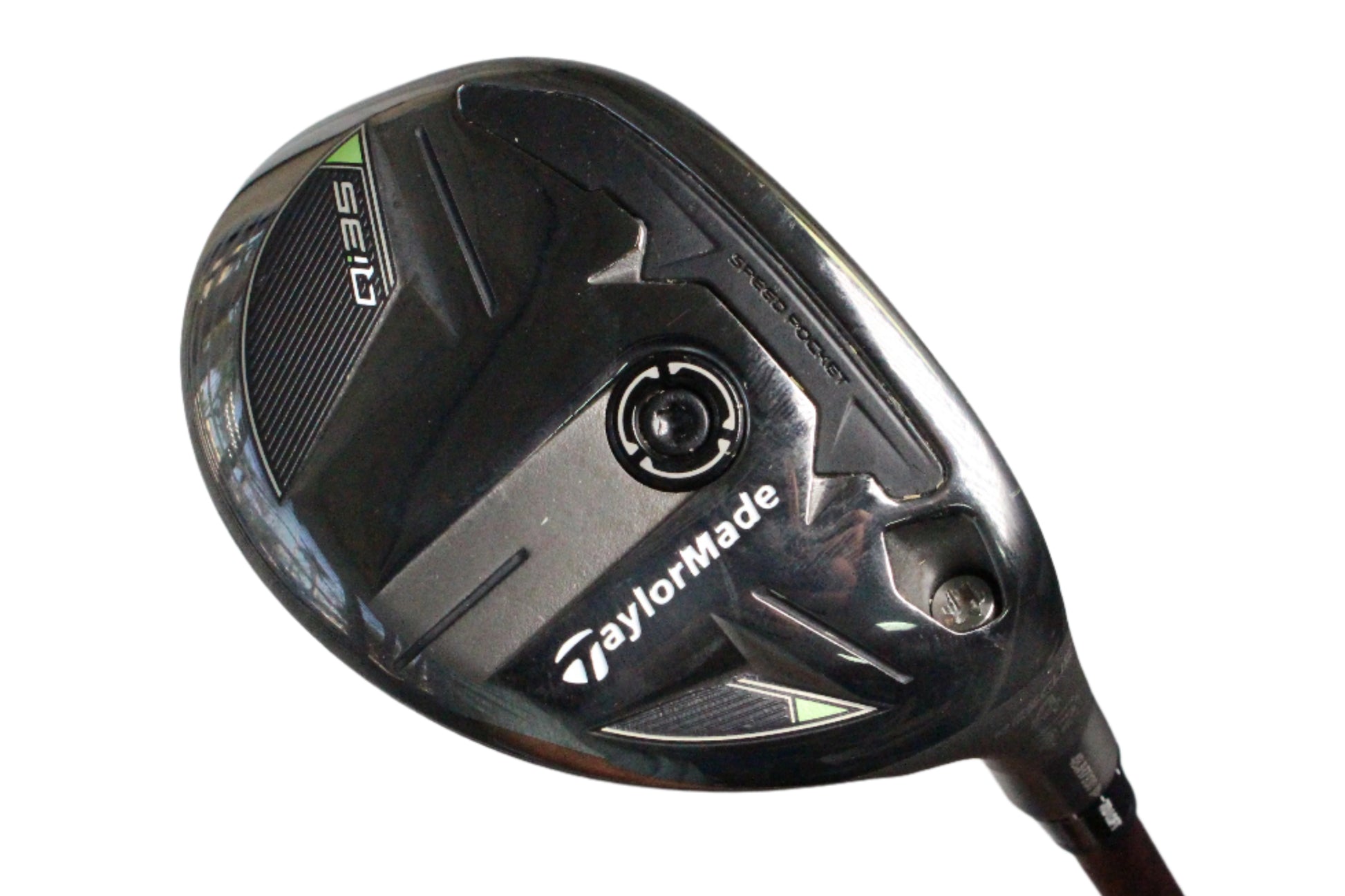 Pre-Owned TaylorMade QI 35 4 Rescue (22.0) W/ Fujikura Ventus Red + 6-R(Regular) Shaft (Above Average) - The Golf Guys Online