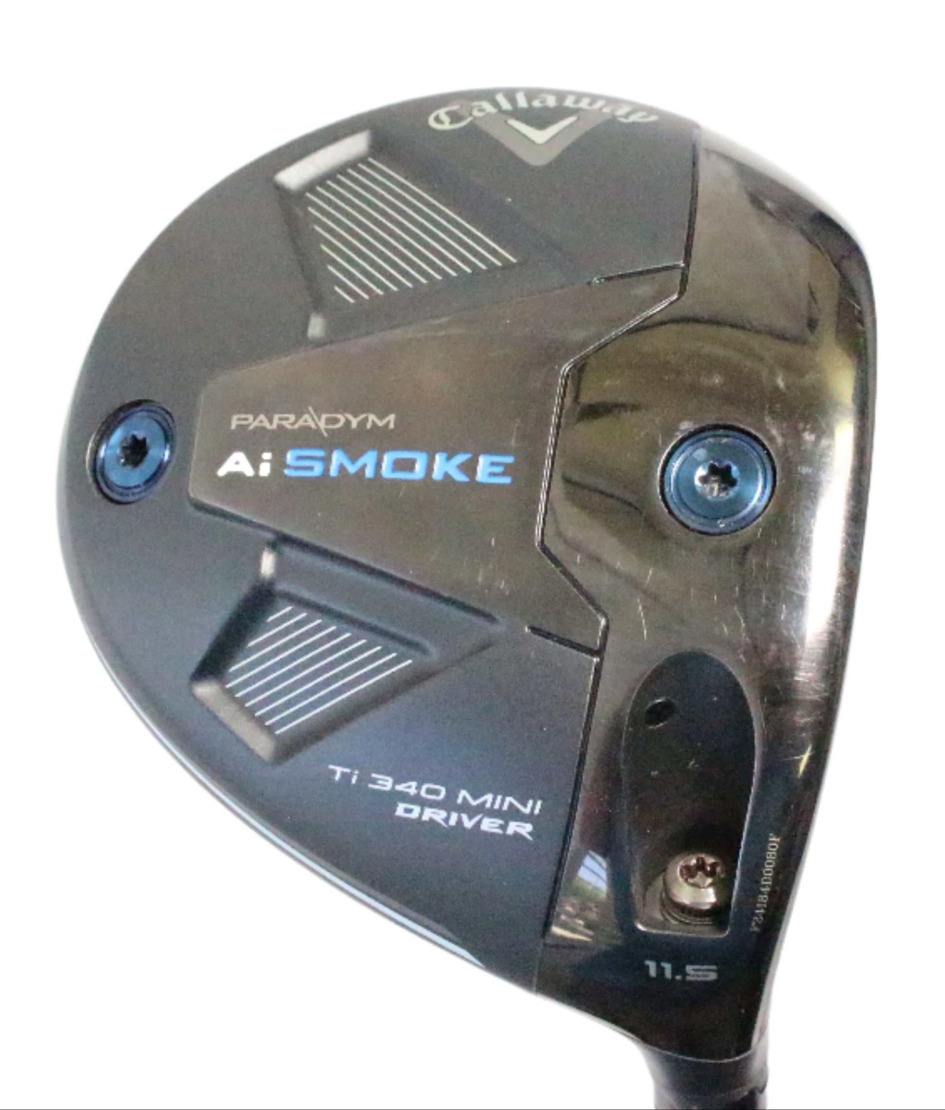 Pre-Owned Callaway Ai Smoke Ti 340 Mini Driver(11.5) w/ Oban Kiyoshi tour Limited O4 60g(stiff) Shaft(Above Average) - The Golf Guys Online