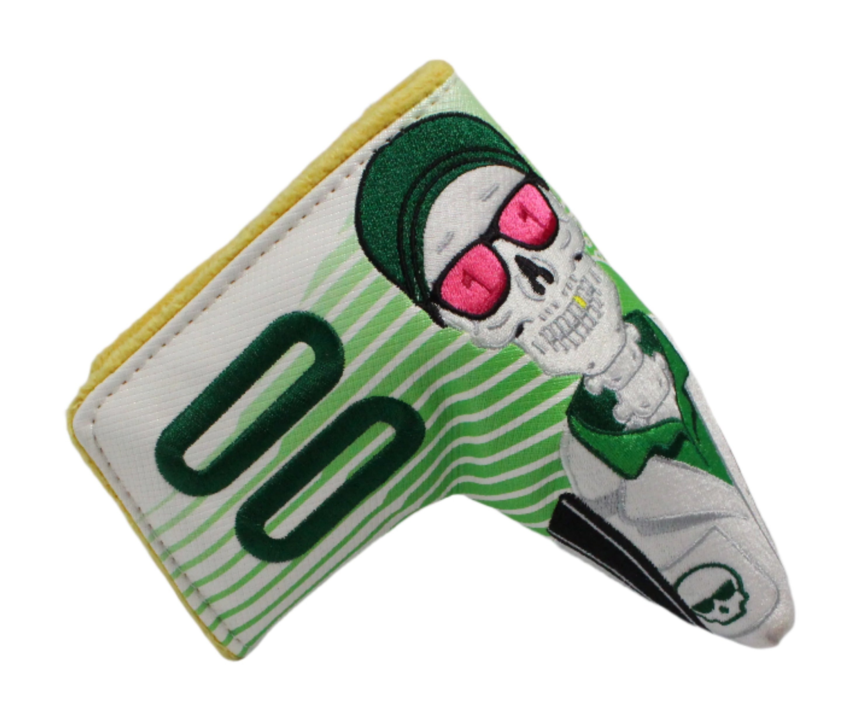 SWAG Golf Caddie Skull Blade Putter Headcover - Thumbnail 2