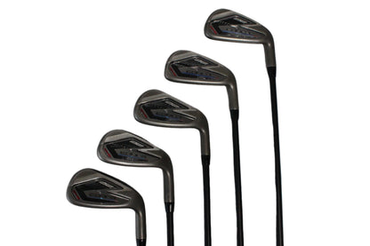 Pre-Owned Cobra Dark Speed: 6-PW Iron Set W/ Kbs 75 R (Regular) (One length) Graphite Shafts (Above Average) - The Golf Guys Online