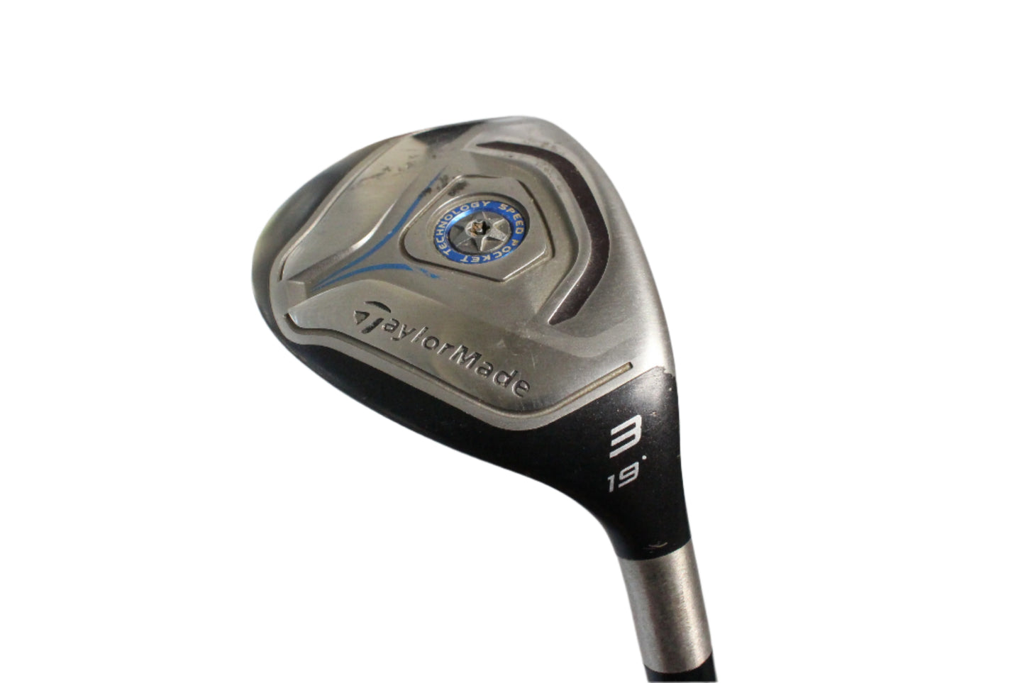 Pre-Owned TaylorMade Jetspeed: 3 Hybrid (19.0) W/ Velox T S (Stiff) (41 Inch) Shaft (Average) - The Golf Guys Online
