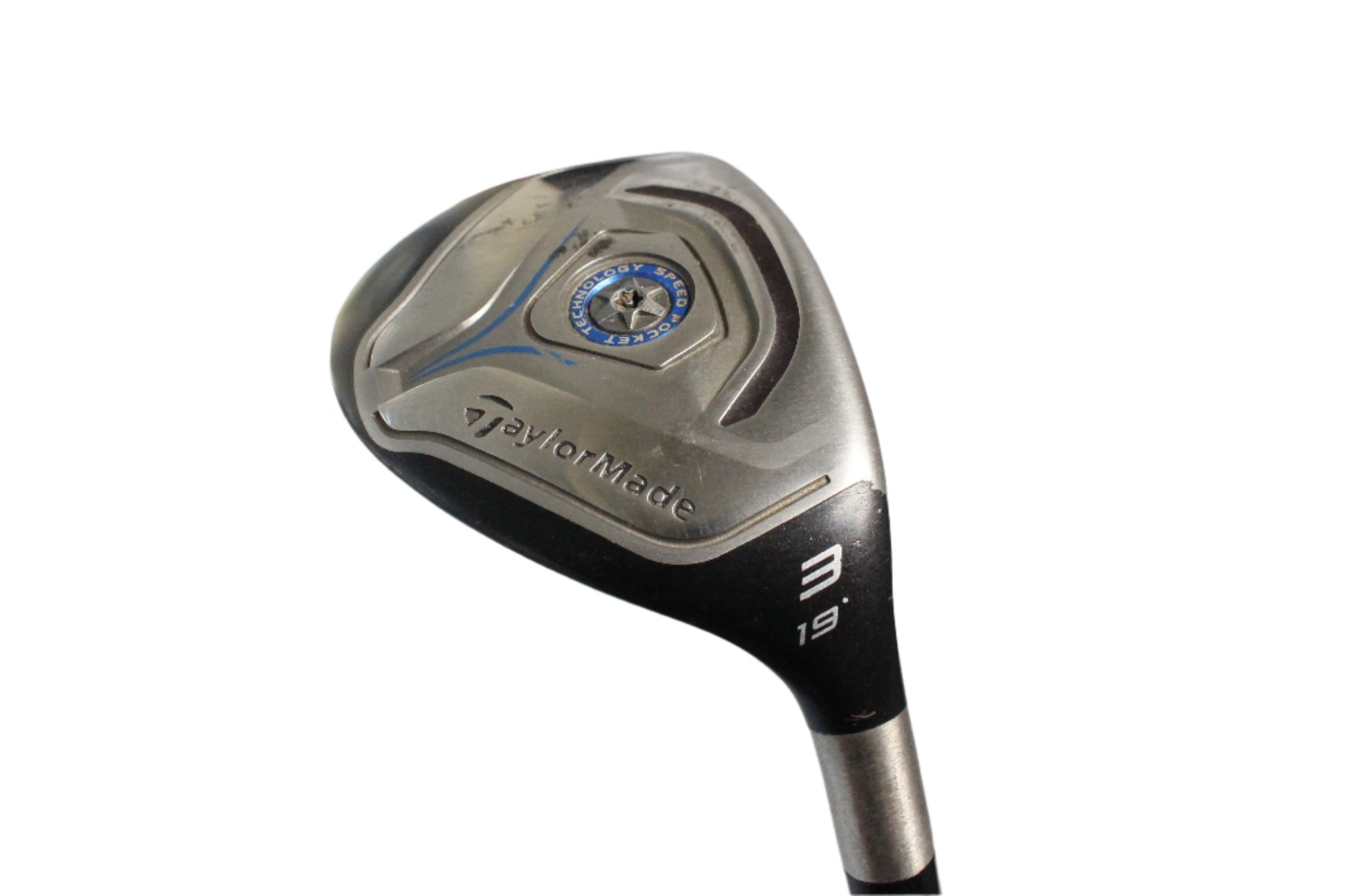 Pre-Owned TaylorMade Jetspeed: 3 Hybrid (19.0) W/ Velox T S (Stiff) (41 Inch) Shaft (Average) - The Golf Guys Online