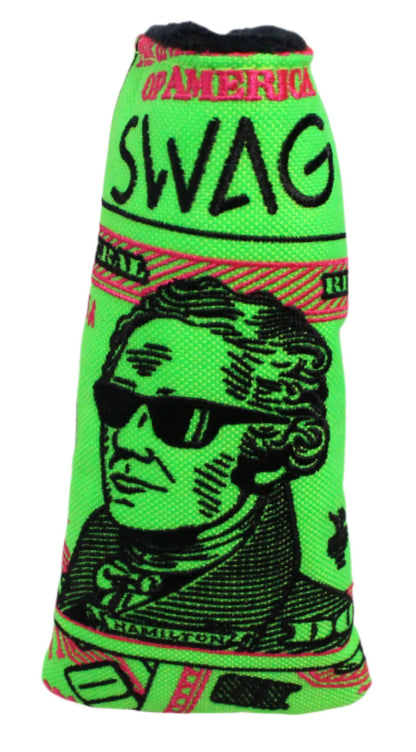 Swag Golf - Almighty Dollar 5.0 Alexander Hamilton Blade Putter Headcover *opened, no bag* - The Golf Guys Online