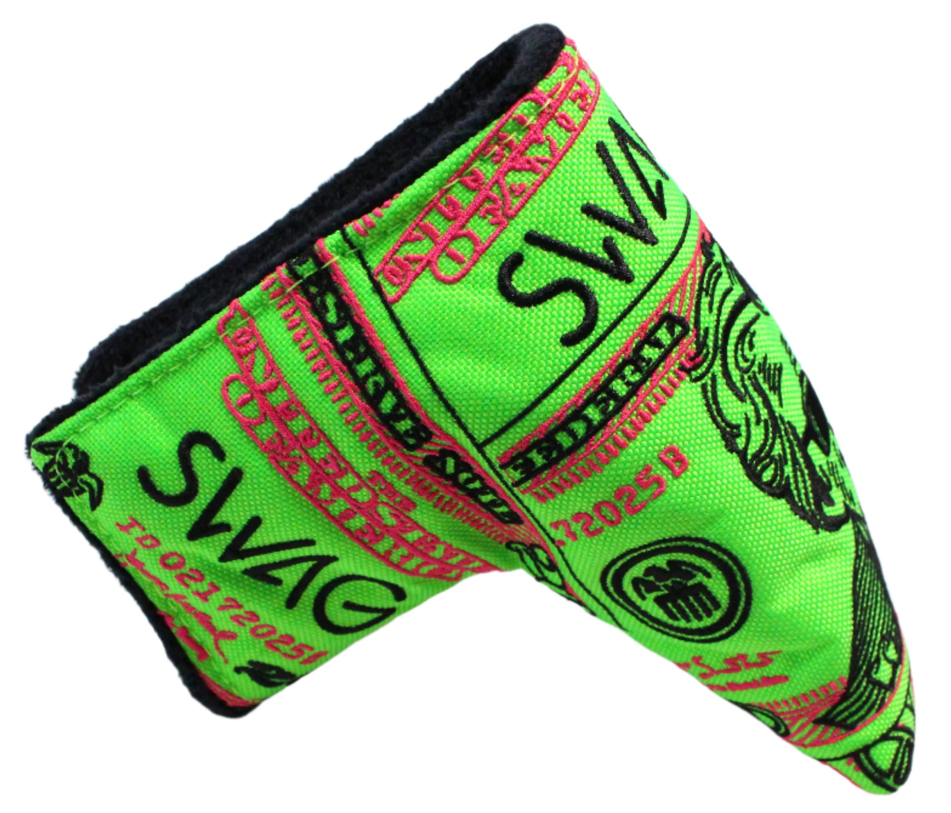Swag Golf - Almighty Dollar 5.0 Andrew Jackson Blade Putter Headcover *opened, no bag* - The Golf Guys Online