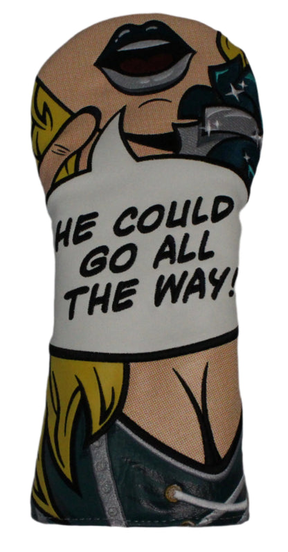 Swag Golf - Swagatha Cheerleaders Philadelphia Eagles Colors Driver Headcover *opened, no bag* - The Golf Guys Online