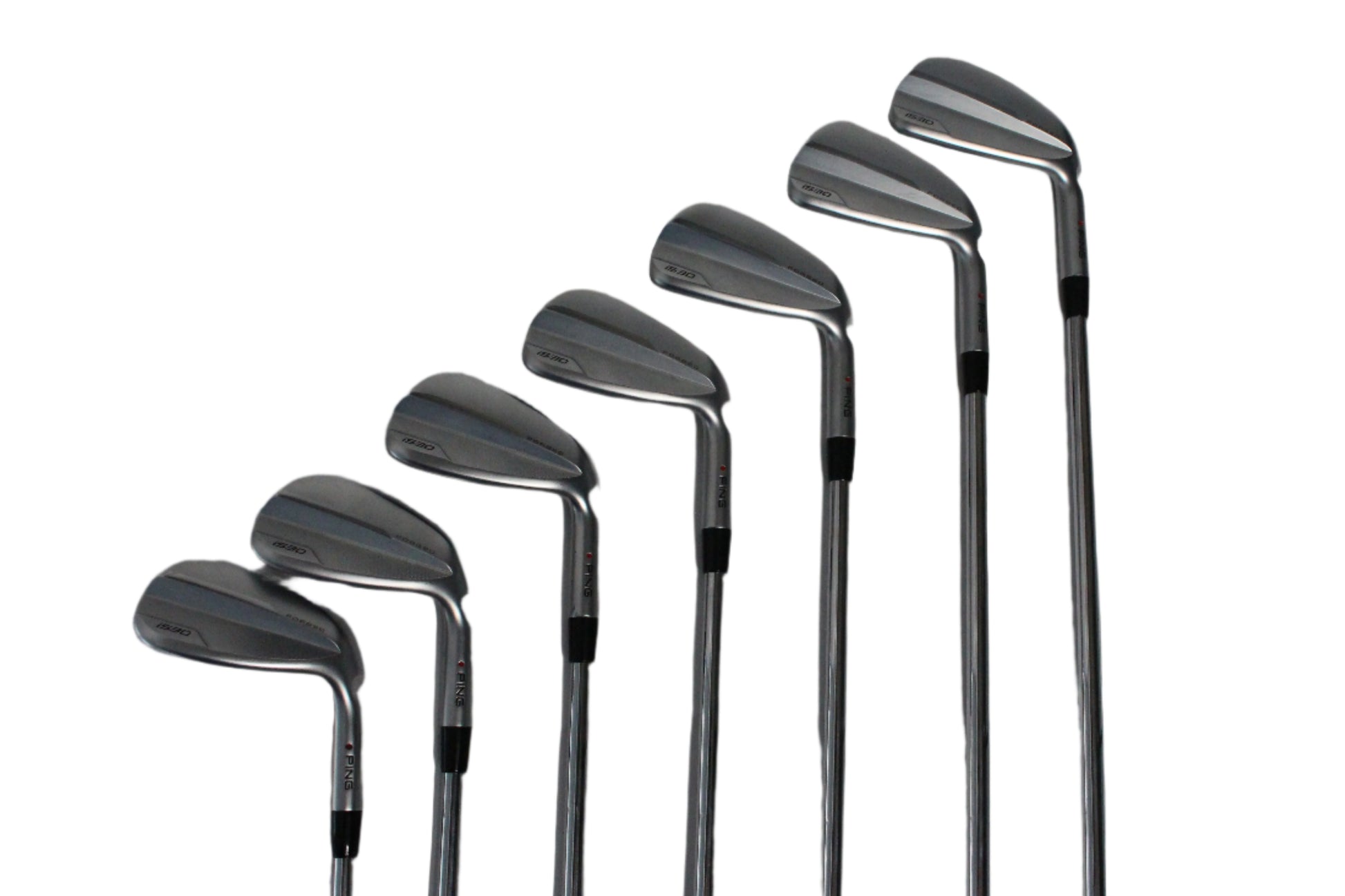 Pre-Owned Ping I530: 5-UW Iron Set W/ Project X LZ 6.0 120 G (Stiff) Steel Shafts (Above Average) - The Golf Guys Online