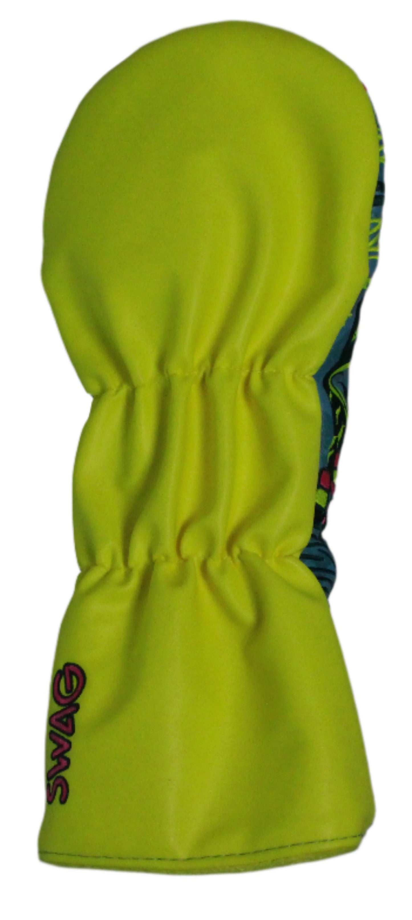 Swag Golf - Benjamin Franklin Candy King Yellow/Blue/Pink Driver Headcover *opened, no bag* - The Golf Guys Online