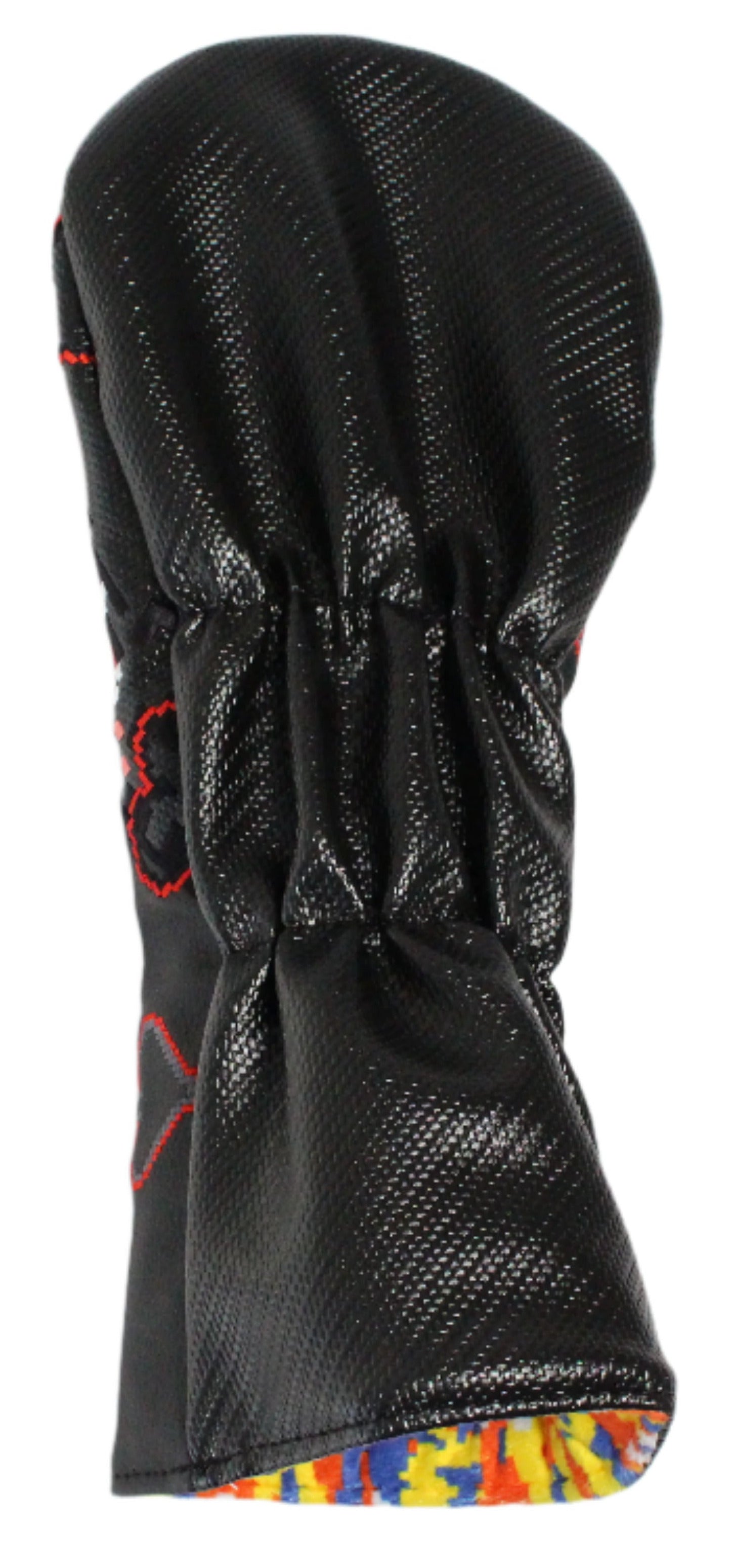 Swag Golf - 8-Bit King Red/Black Driver Headcover *opened, no bag* - The Golf Guys Online