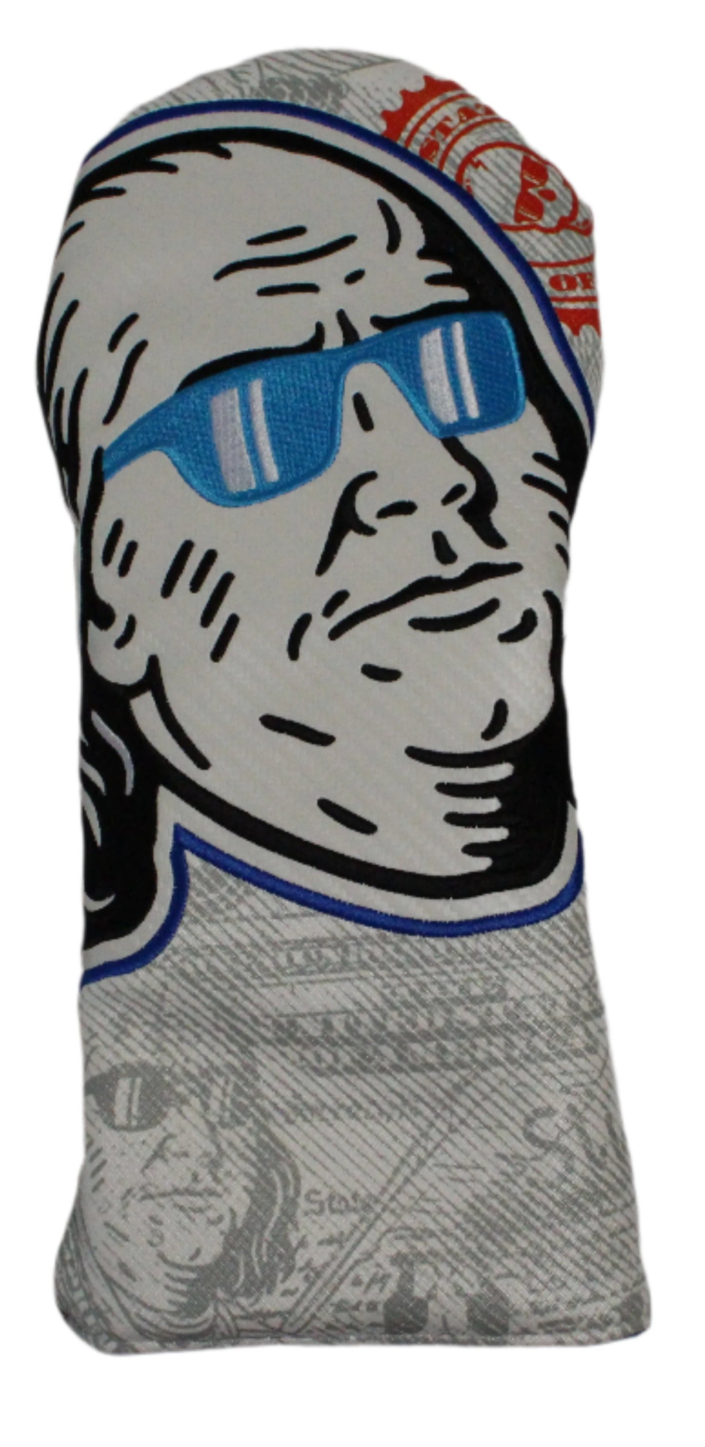 Swag Golf - Shaded Benjamin Franklin COTM Driver Headcover *opened, no bag* - The Golf Guys Online