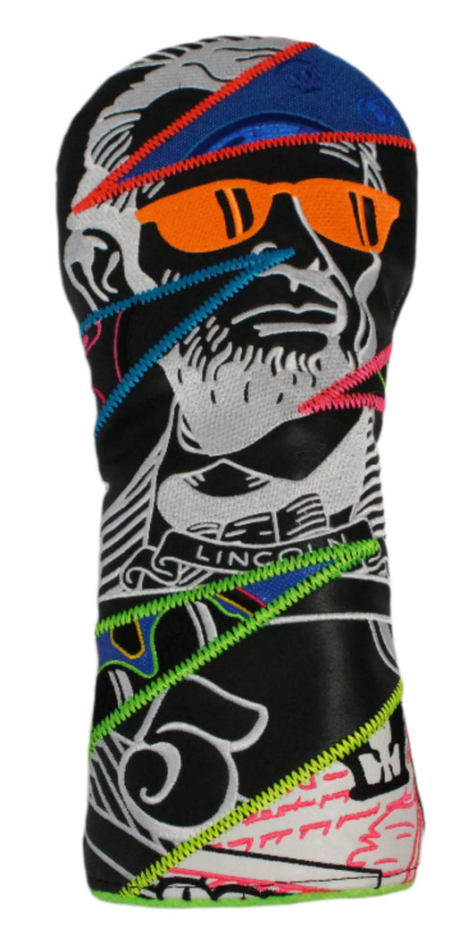 Swag Golf - Recycled Abe Lincoln Driver Headcover *opened, no bag* - The Golf Guys Online