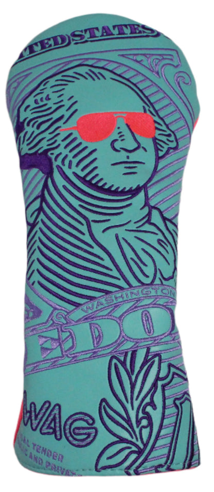 Swag Golf - Bubblegum Gigantic George Driver Headcover *opened, no bag* - The Golf Guys Online