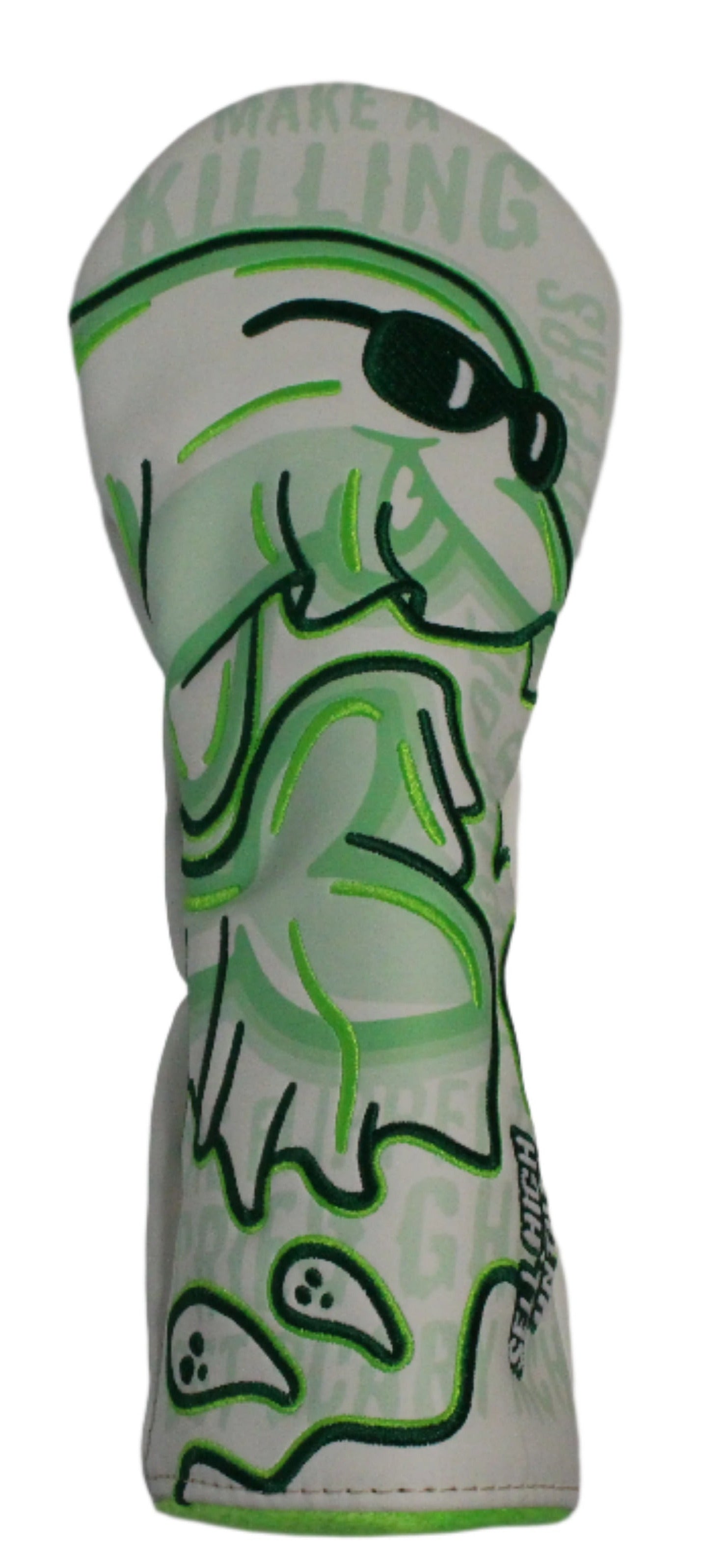 Swag Golf - Haunted Flipper White/Green Fairway Wood Headcover *opened, no bag* - The Golf Guys Online