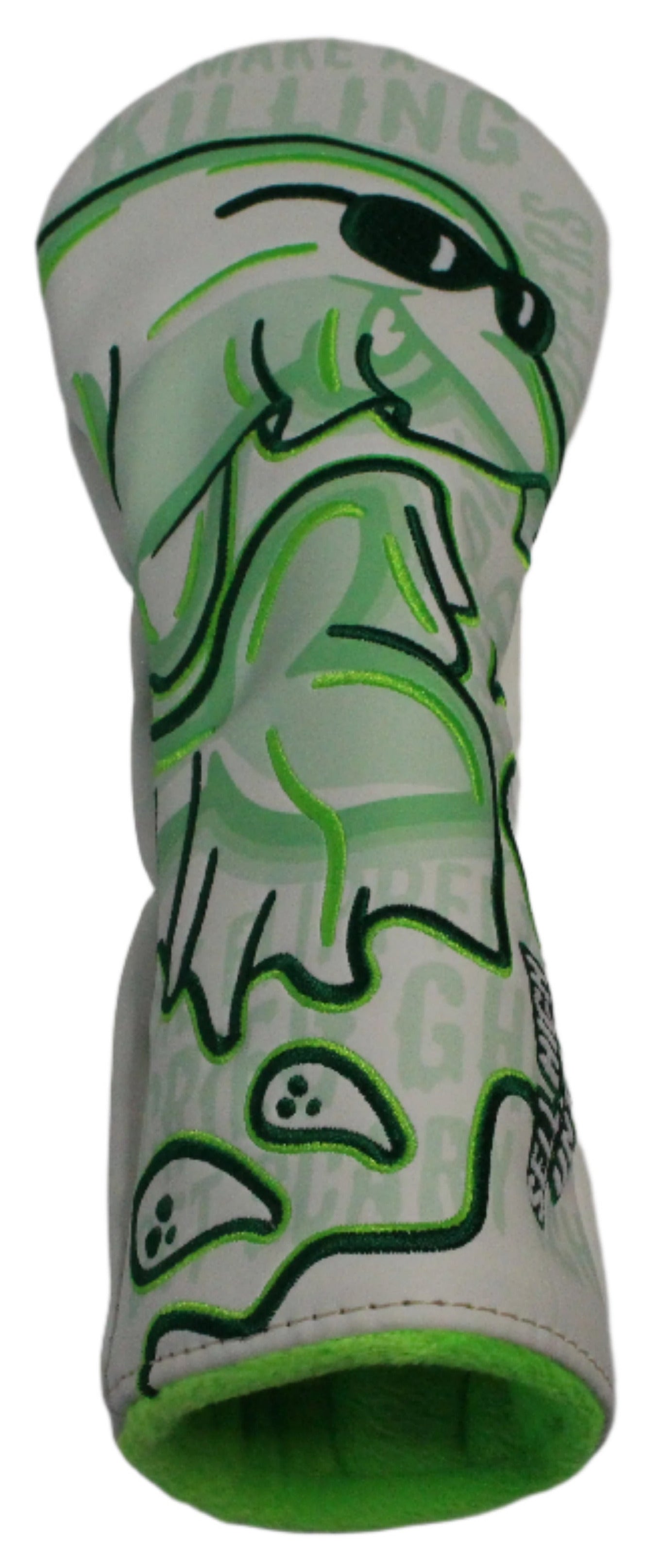 Swag Golf - Haunted Flipper White/Green Fairway Wood Headcover *opened, no bag* - The Golf Guys Online
