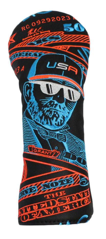 Swag Golf - 2024 USA Dollar Bill Fairway Wood Headcover *opened, no bag* - The Golf Guys Online