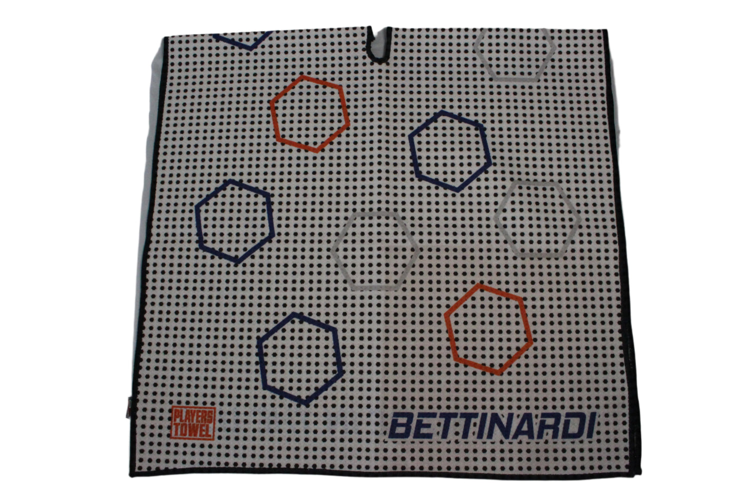 Bettinardi - 2021 Dancing Open Hex Players Towel - White - The Golf Guys Online