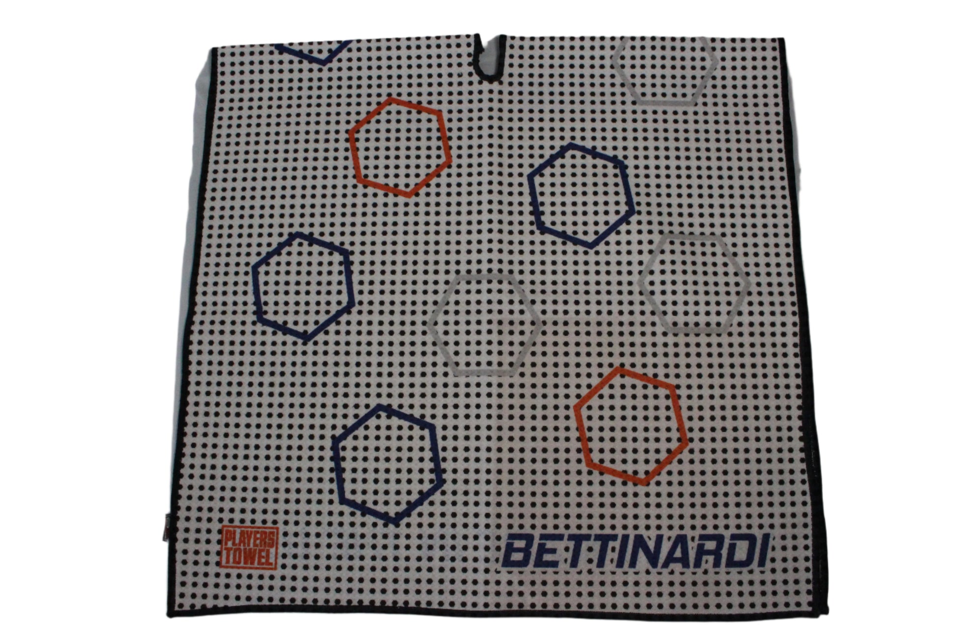 Bettinardi - 2021 Dancing Open Hex Players Towel - White - The Golf Guys Online