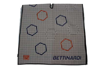 Bettinardi - 2021 Dancing Open Hex Players Towel - White - The Golf Guys Online