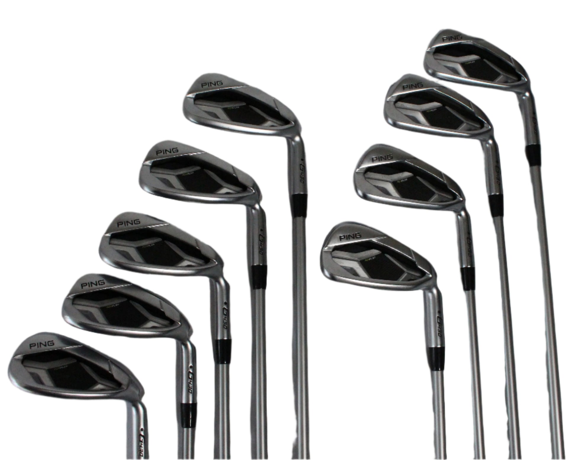 Pre-Owned Ping G430: 5-W, 45.0, 50.0, 54.0 Iron Set W/ Alta Quick 35G (Senior) Graphite Shaft (Average) - The Golf Guys Online