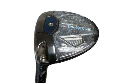 Pre-Owned Callaway AI Smoke Max D: 3 Fairway Wood (15.0) (Left Hand) W/ Tense Av 65 R (Regular) (43 Inch) Shaft (Above Average) - The Golf Guys Online
