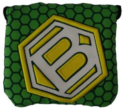 Bettinardi - 2022 Jumbo Hex B Specialty Run Mid-Sqaure Mallet Putter Headcover Green/Yellow/White - The Golf Guys Online