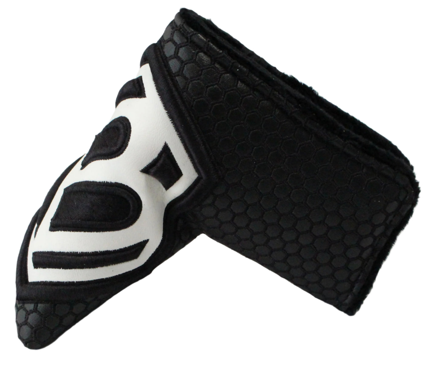 Bettinardi - 2022 Jumbo Hex B Specialty Run Blade Putter Headcover Black/White - The Golf Guys Online
