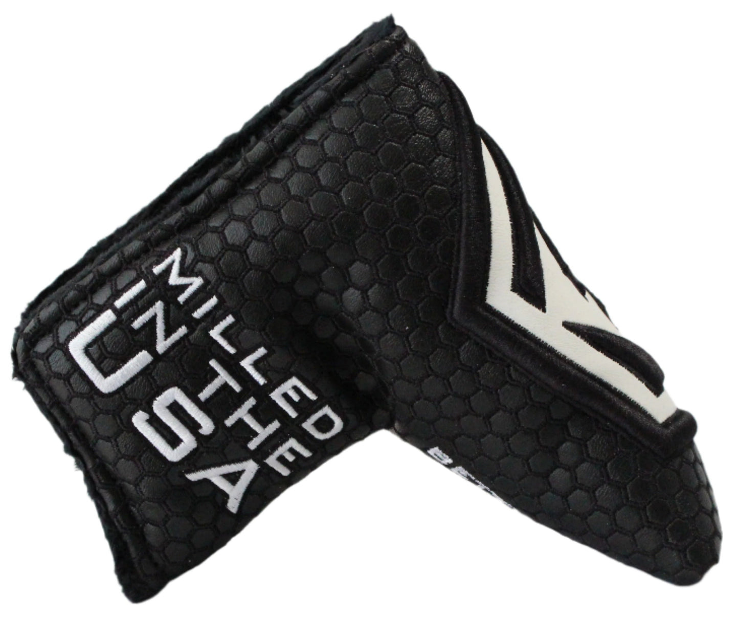 Bettinardi - 2022 Jumbo Hex B Specialty Run Blade Putter Headcover Black/White - The Golf Guys Online