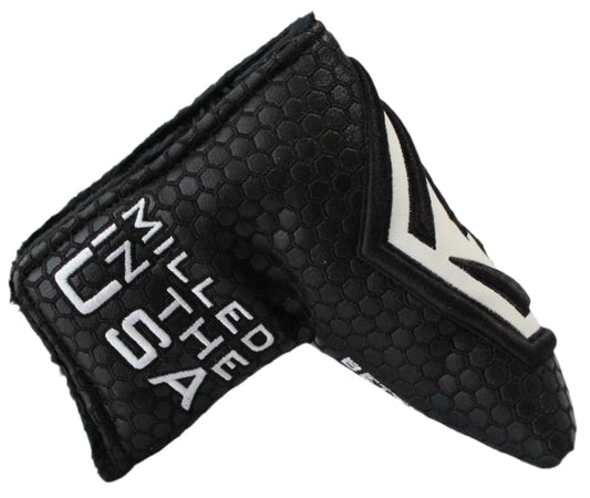 Bettinardi - 2022 Jumbo Hex B Specialty Run Blade Putter Headcover Black/White - The Golf Guys Online