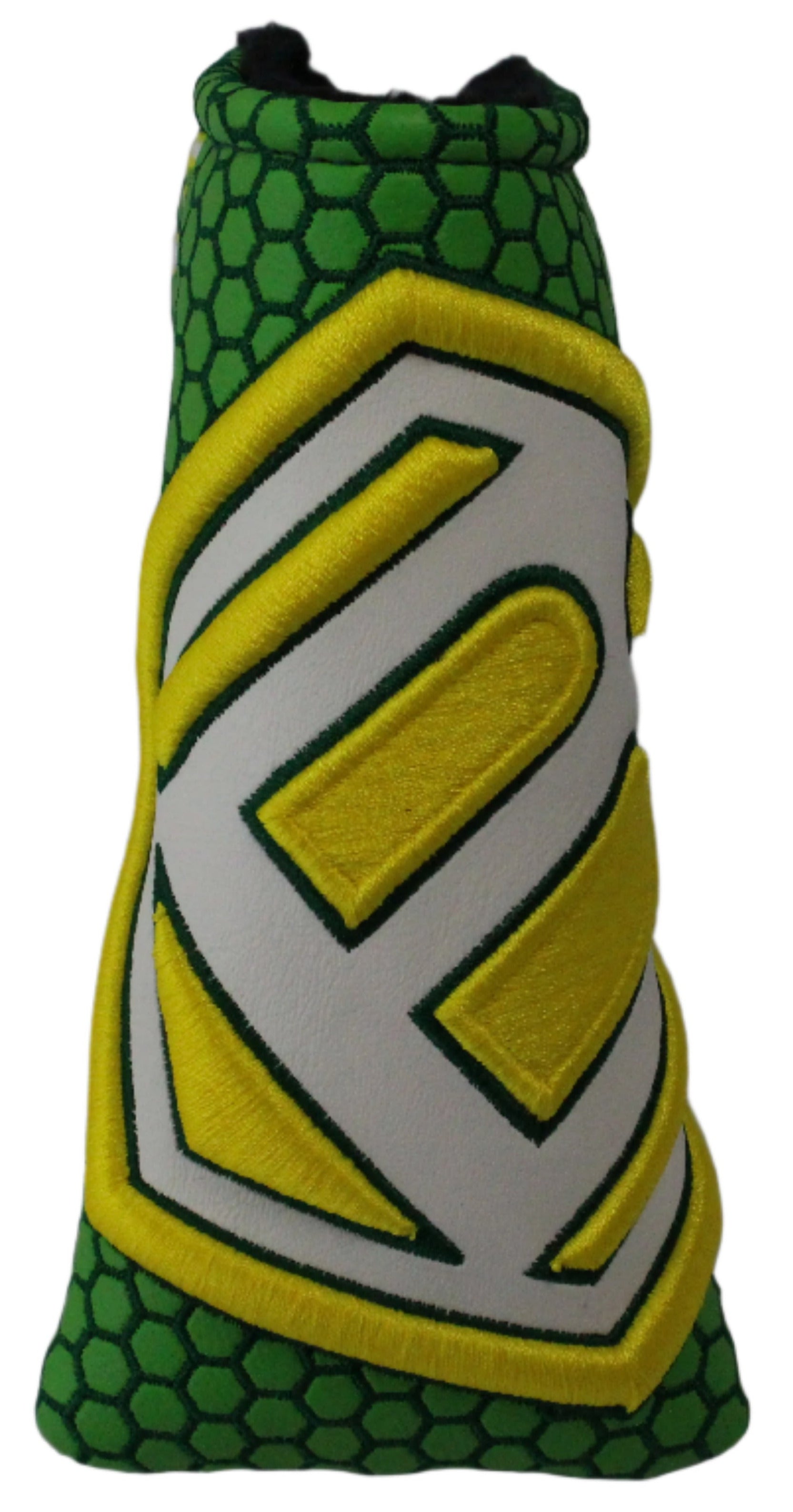 Bettinardi - 2022 Jumbo Hex B Specialty Run Blade Putter Headcover Green/Yellow/White - The Golf Guys Online