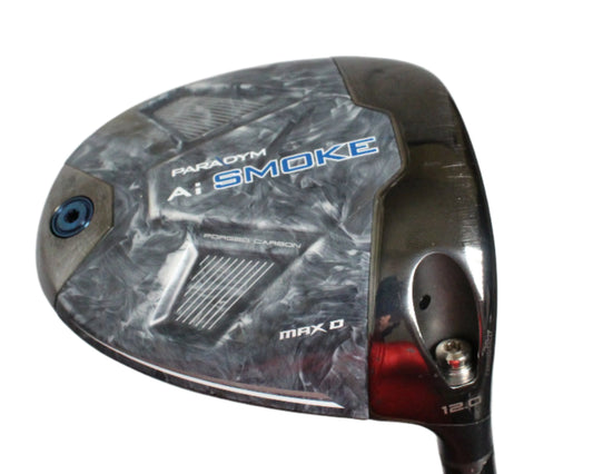 Pre-Owned Callaway Paradym AI Smoke Max D: Driver (12.0) W/ Tense AV 55 R (Regular) (45 Inch) Shaft (Above Average) - The Golf Guys Online